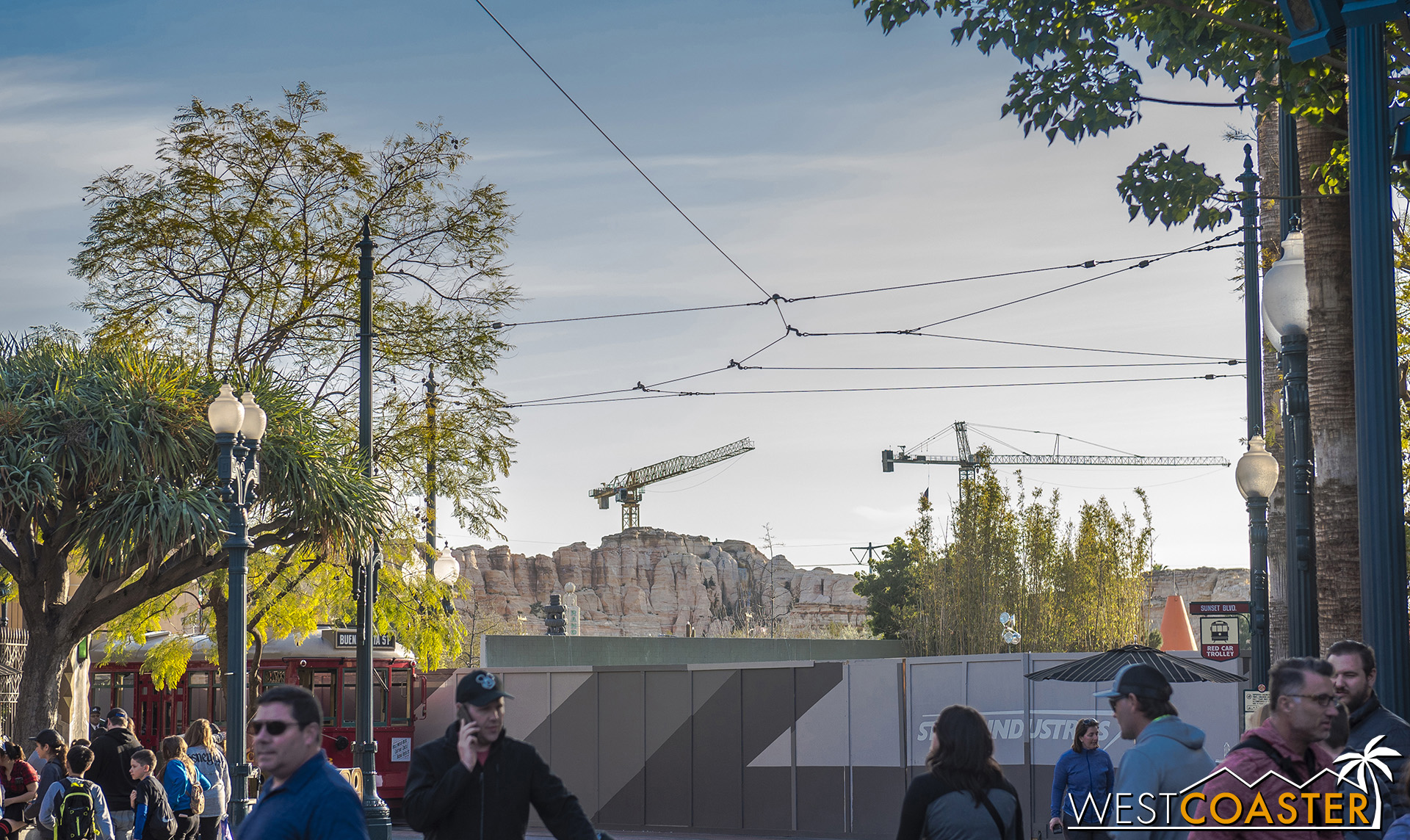  So I had every intention to get new angles of Marvel Land by going up the Pixar Pal-A-Round to photograph aerially. 