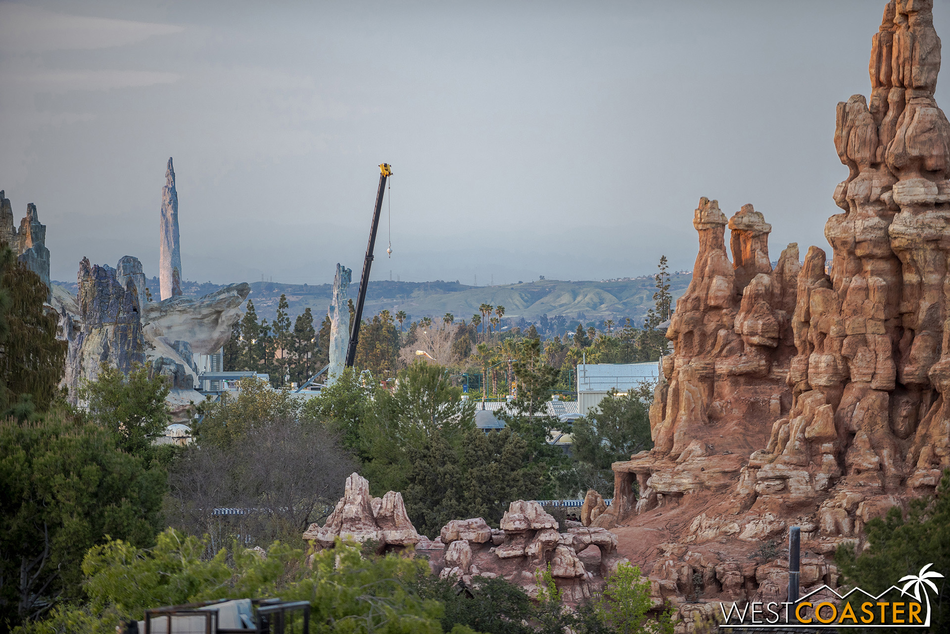  I do love how these spires integrate with the Frontierland skyline. 