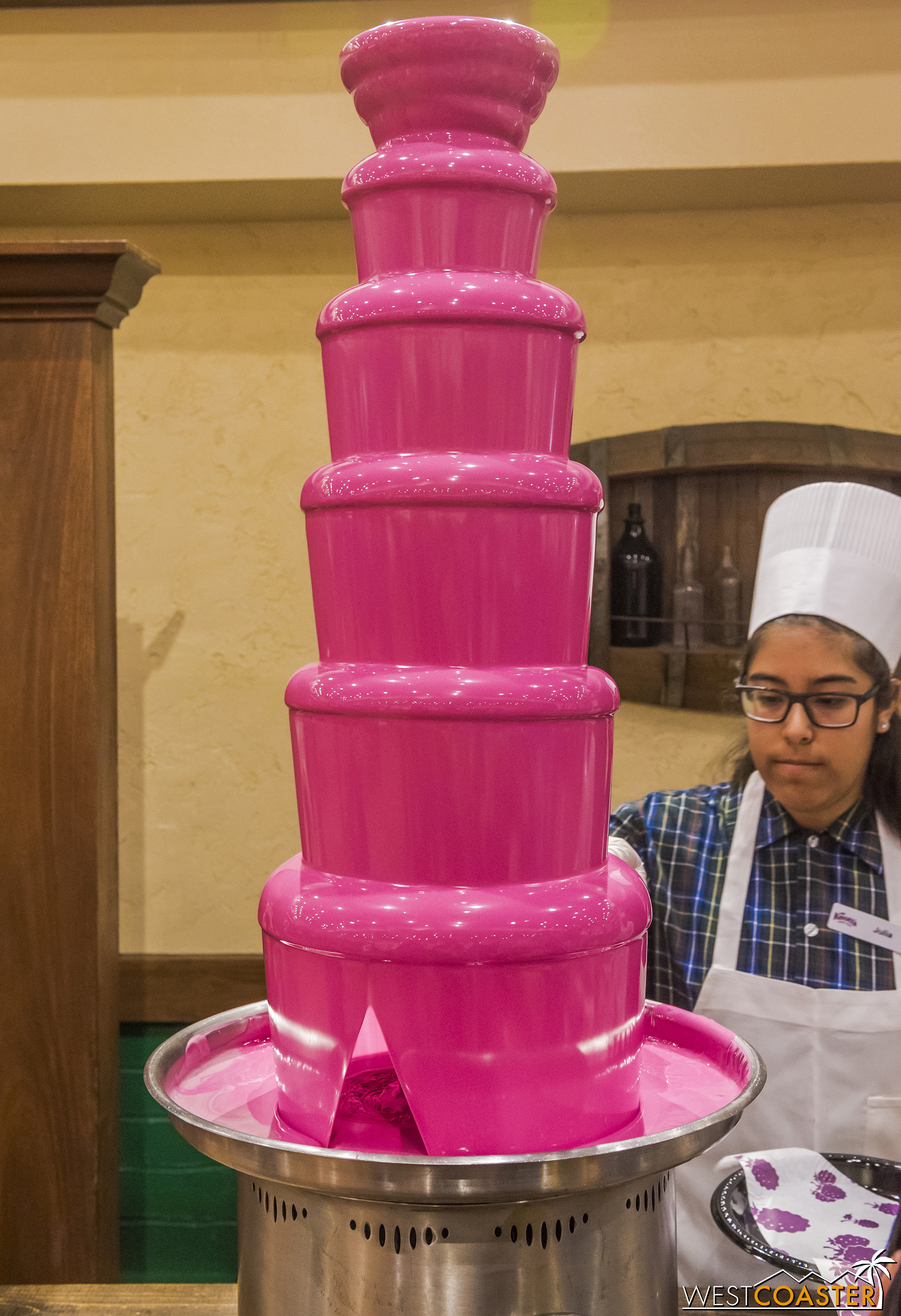  Mmmmm… boysenberry fondue! 