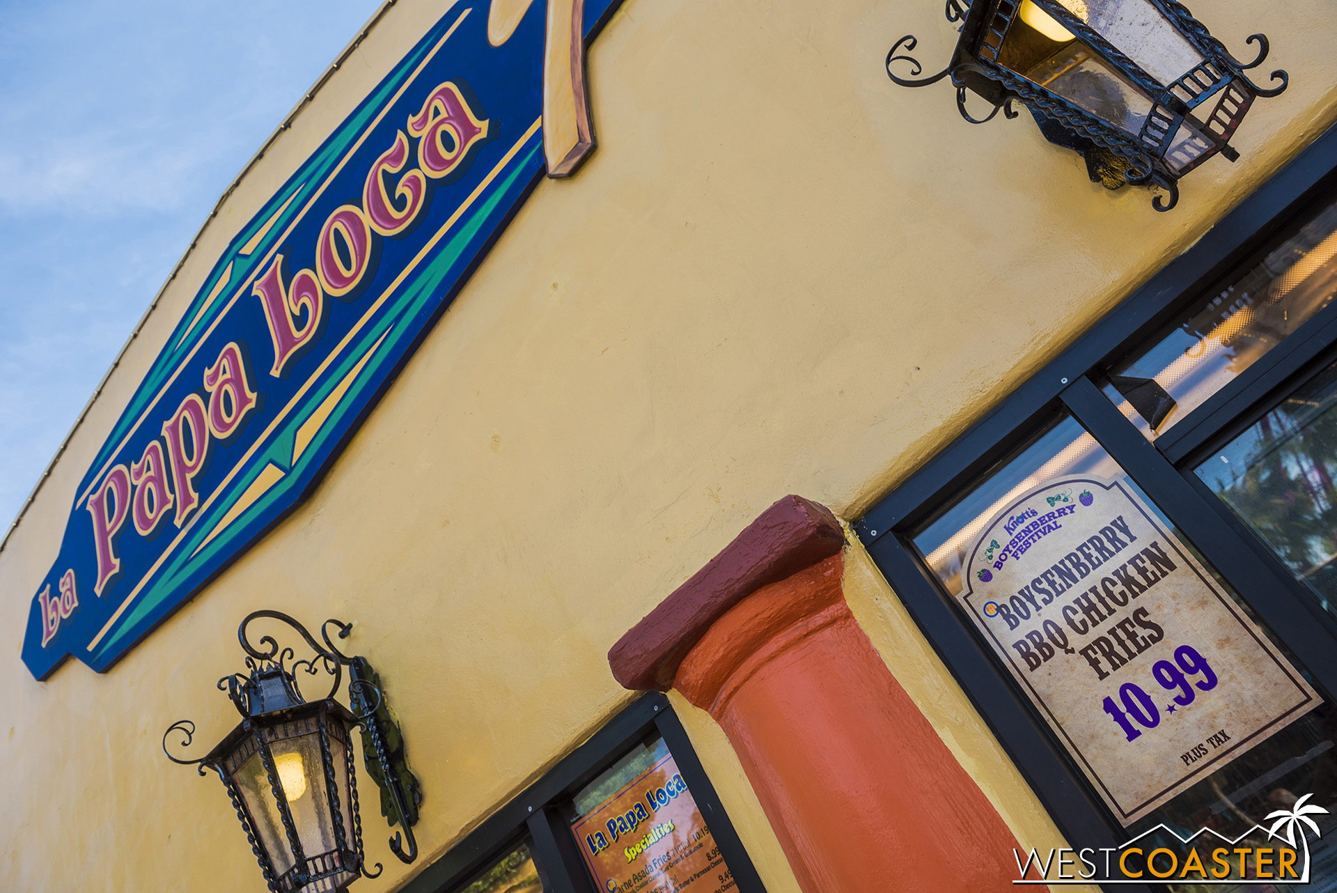  Boysenberry BBQ Chicken Fries sound pretty good at Fiesta Village. 