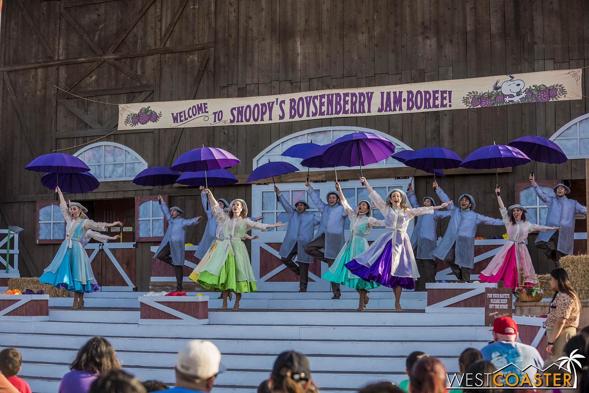 April showers. At least in the story.