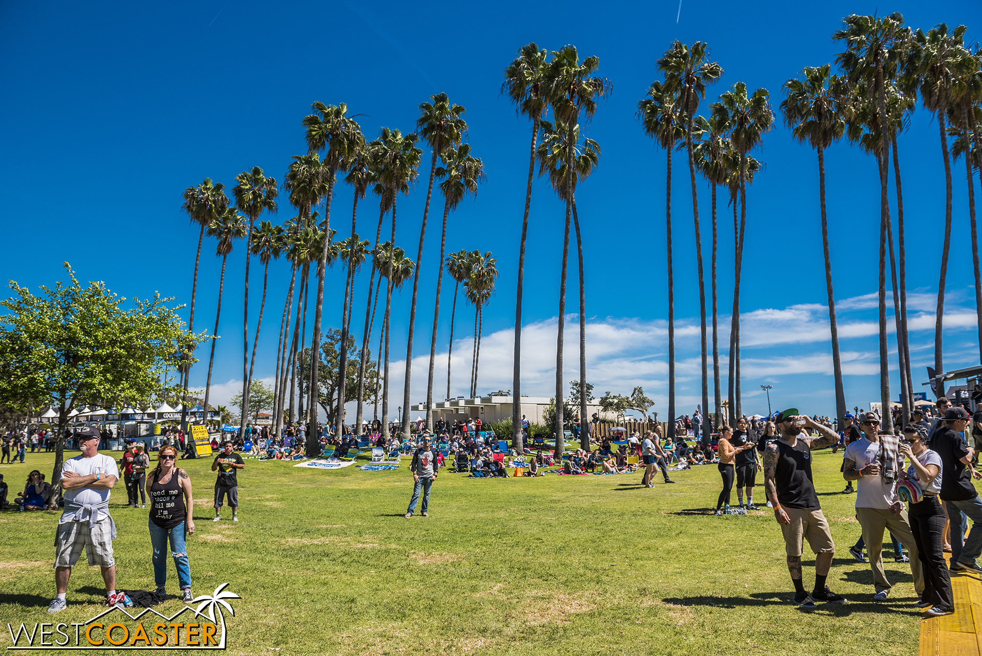  What a lovely setting for a beer, taco, and music festival! 