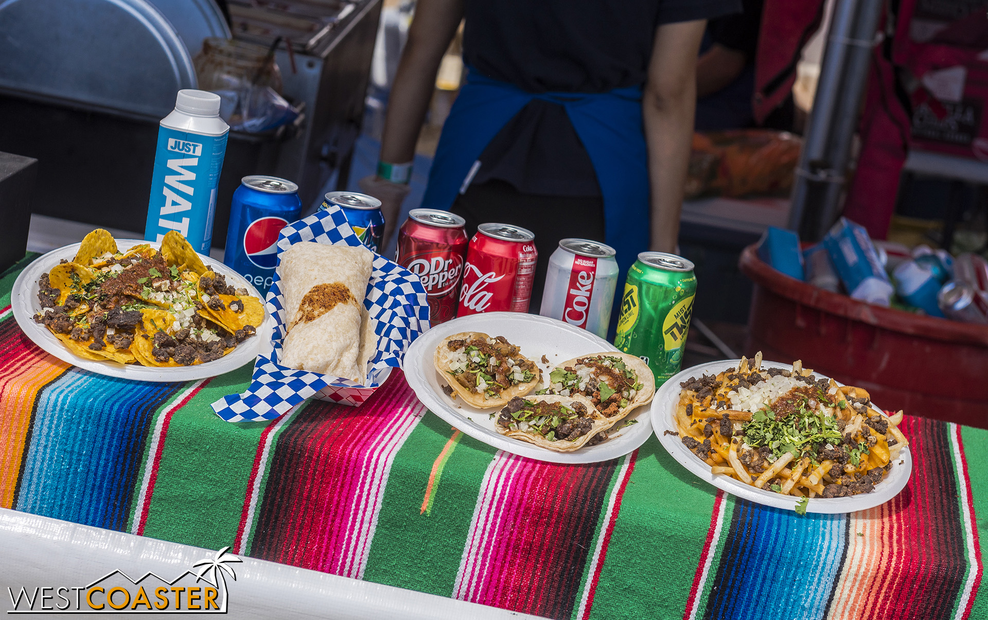  A taco festival must, of course, have tacos. 