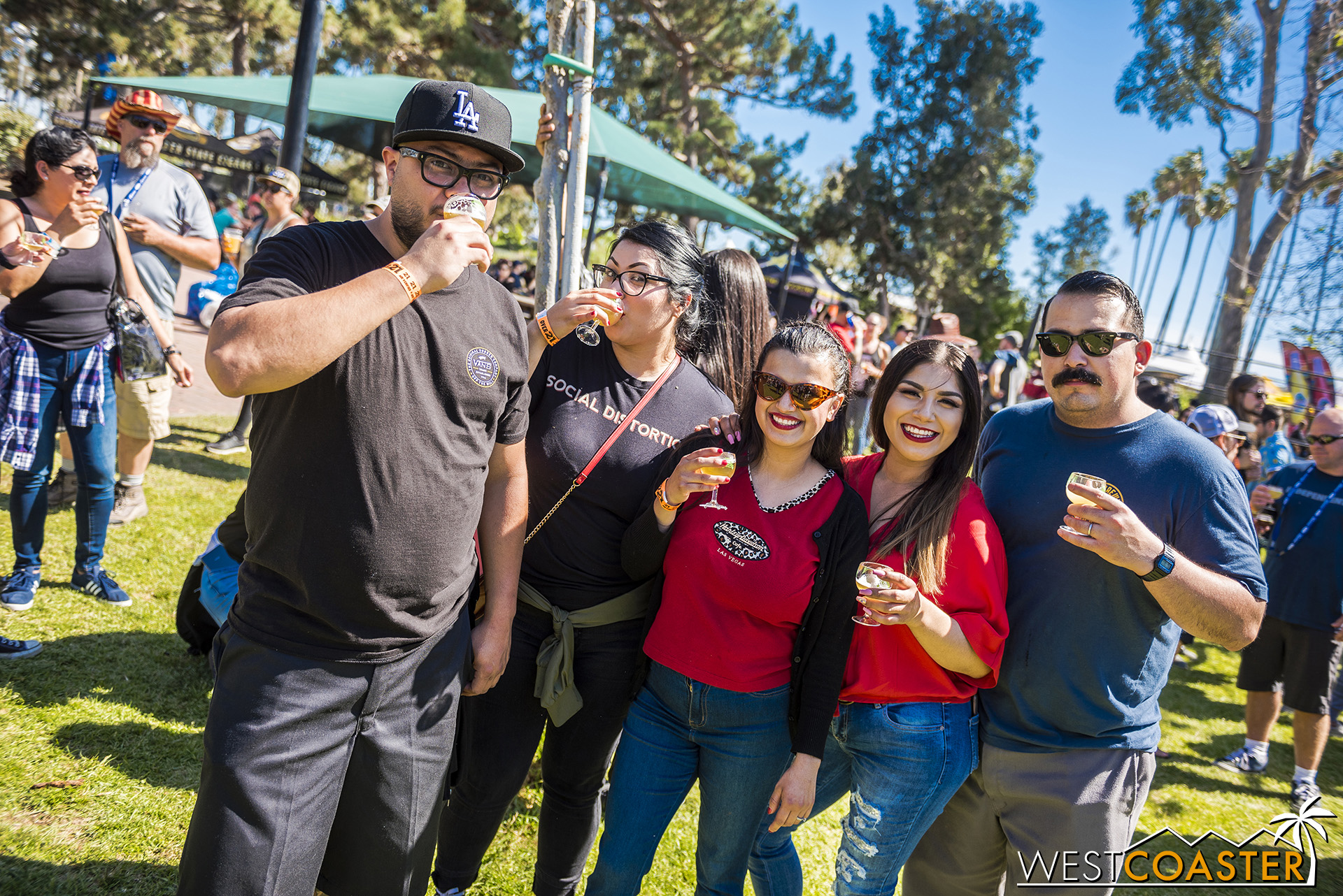  Sabroso Festival: a great place for friends to hang out. 