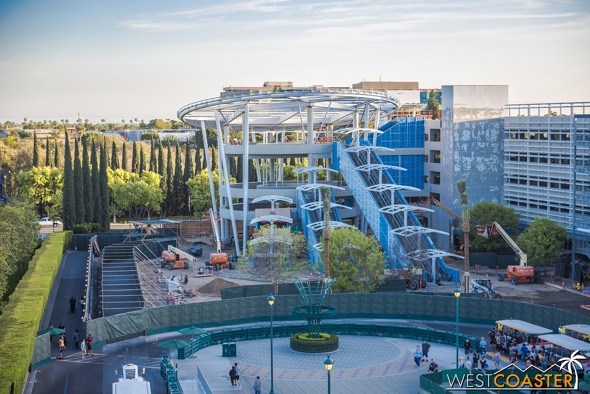  Welcome to the new Pixar Pals parking structure! 