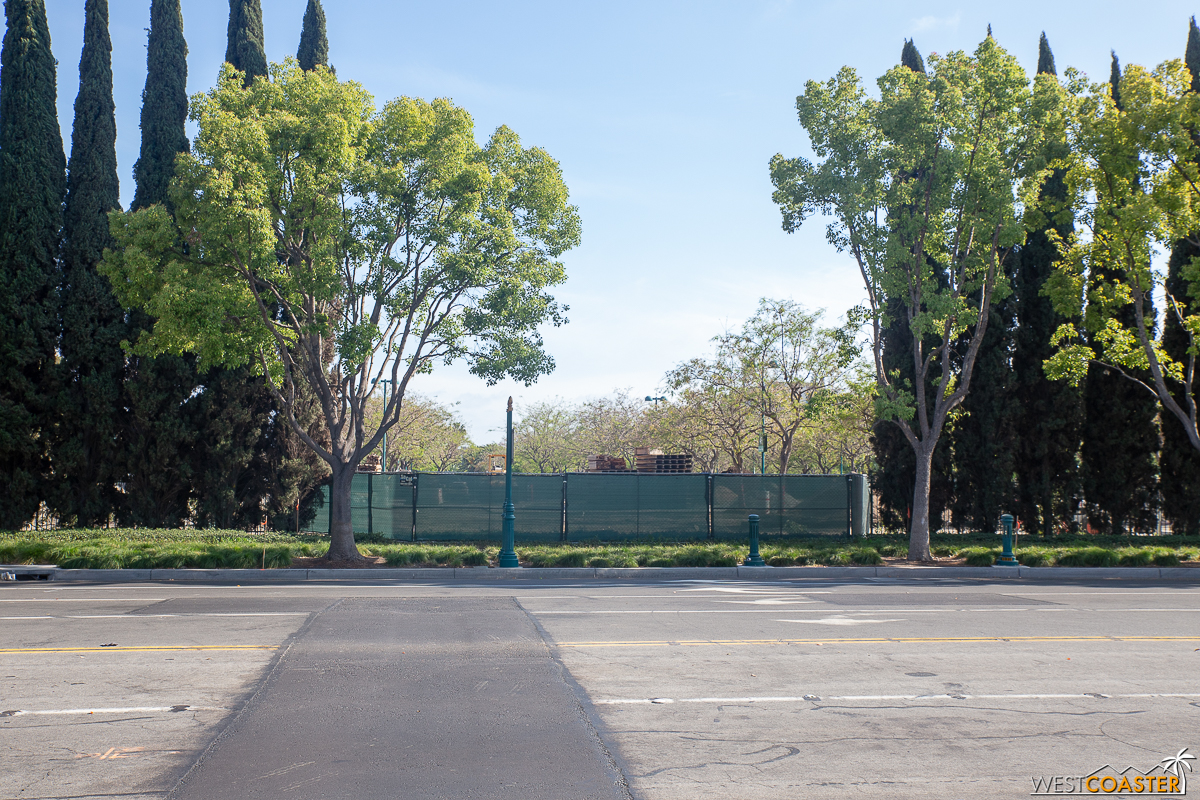 I’m too lazy to look back at Albert’s past reports, but am assuming this is relatively new that the trees are cleared.