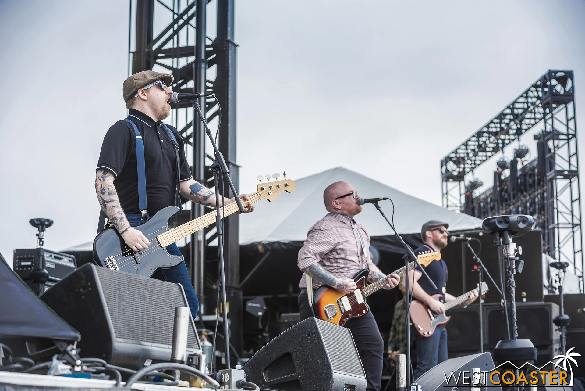 The Drowns performs first on Back to the Beach.