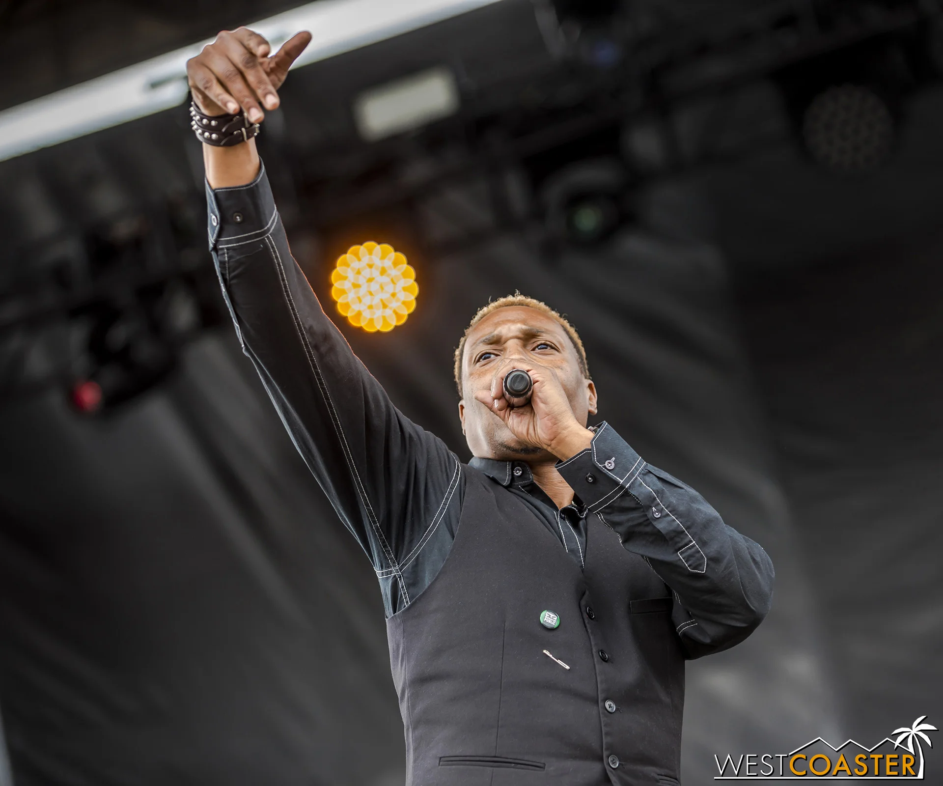 King Schascha with The English Beat.