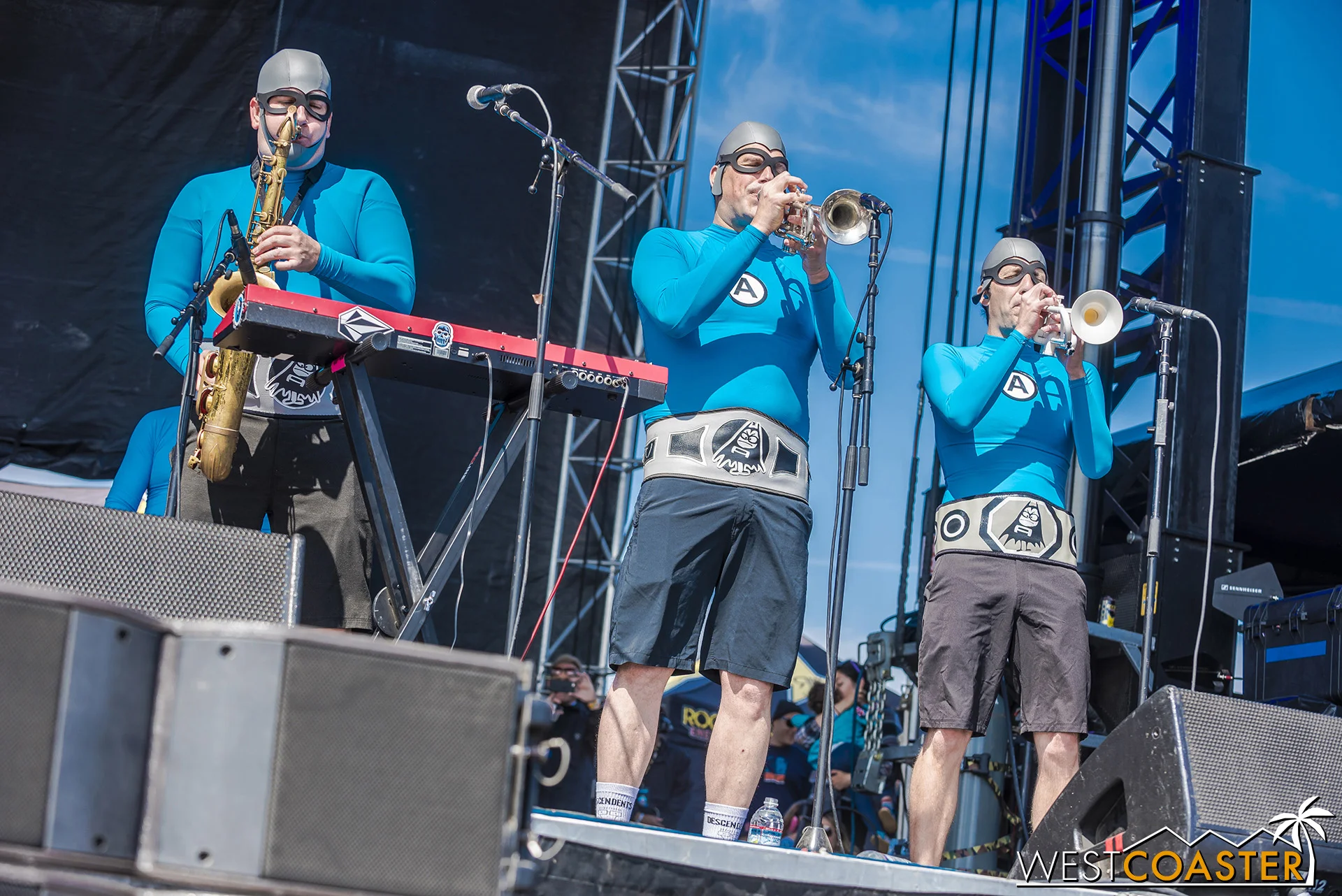 A super team of super ska musicians.