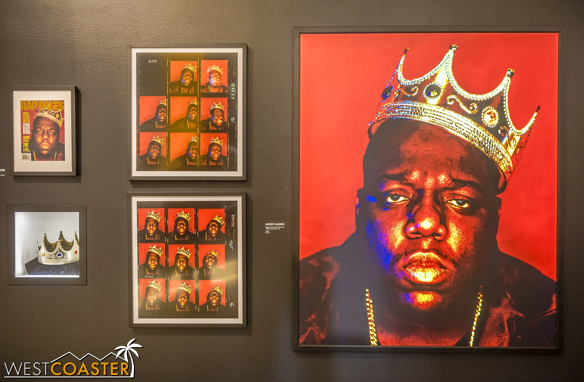 The iconic Rap Pages cover of Notorious B.i.G.