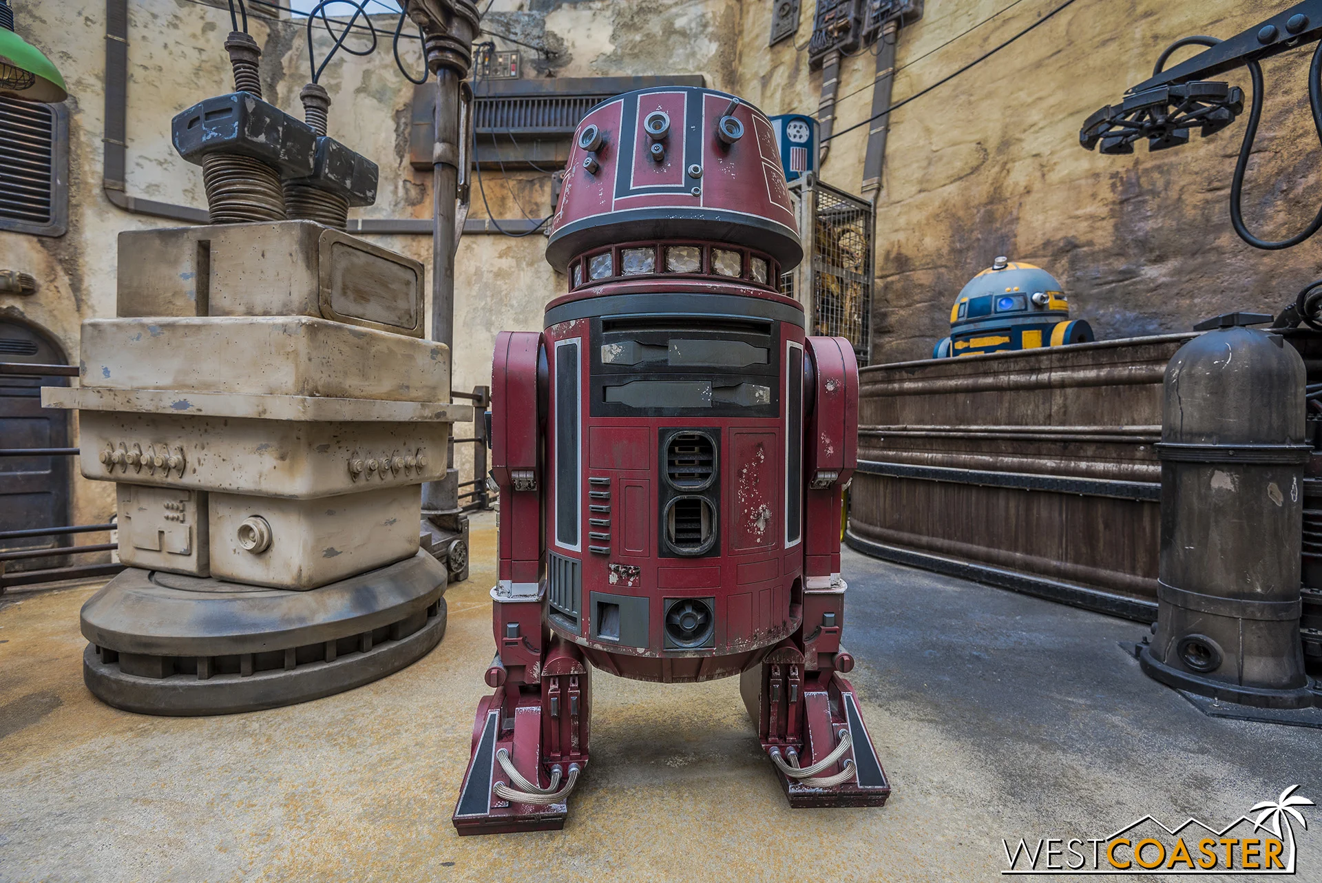 There are plenty of droids and photo ops in Batuu.