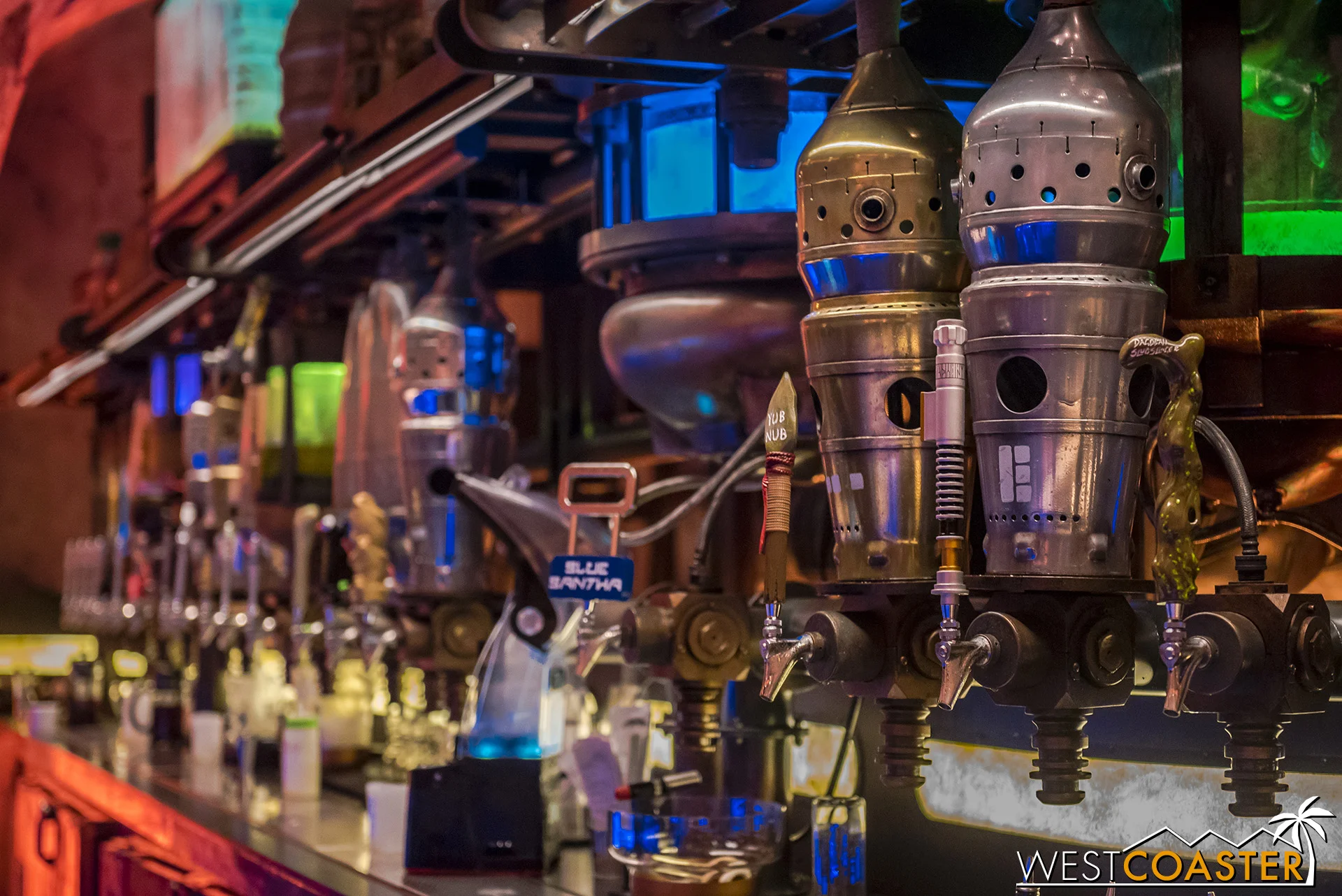 The taps look pretty cool.