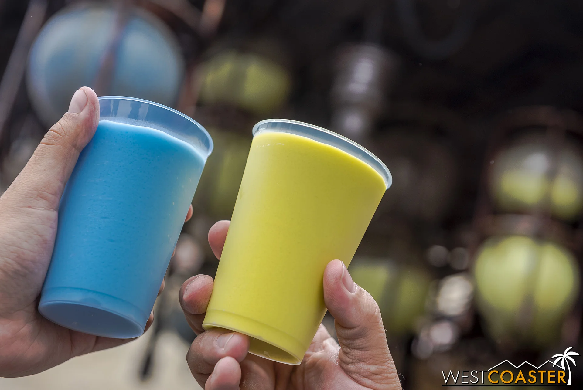 Blue Milk and Green Milk. Which do you like more?