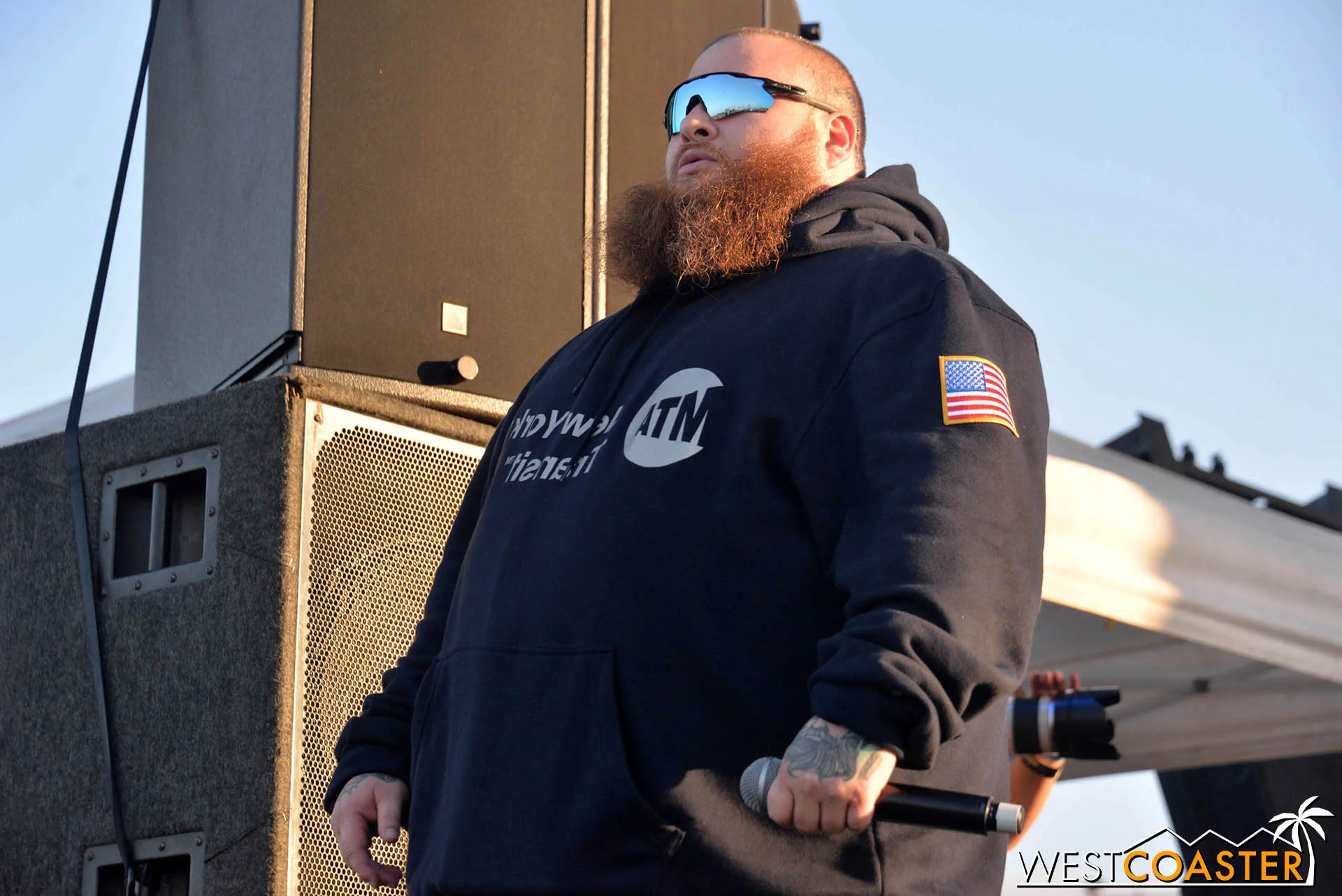 Action Bronson at GnarlyTown Festival.