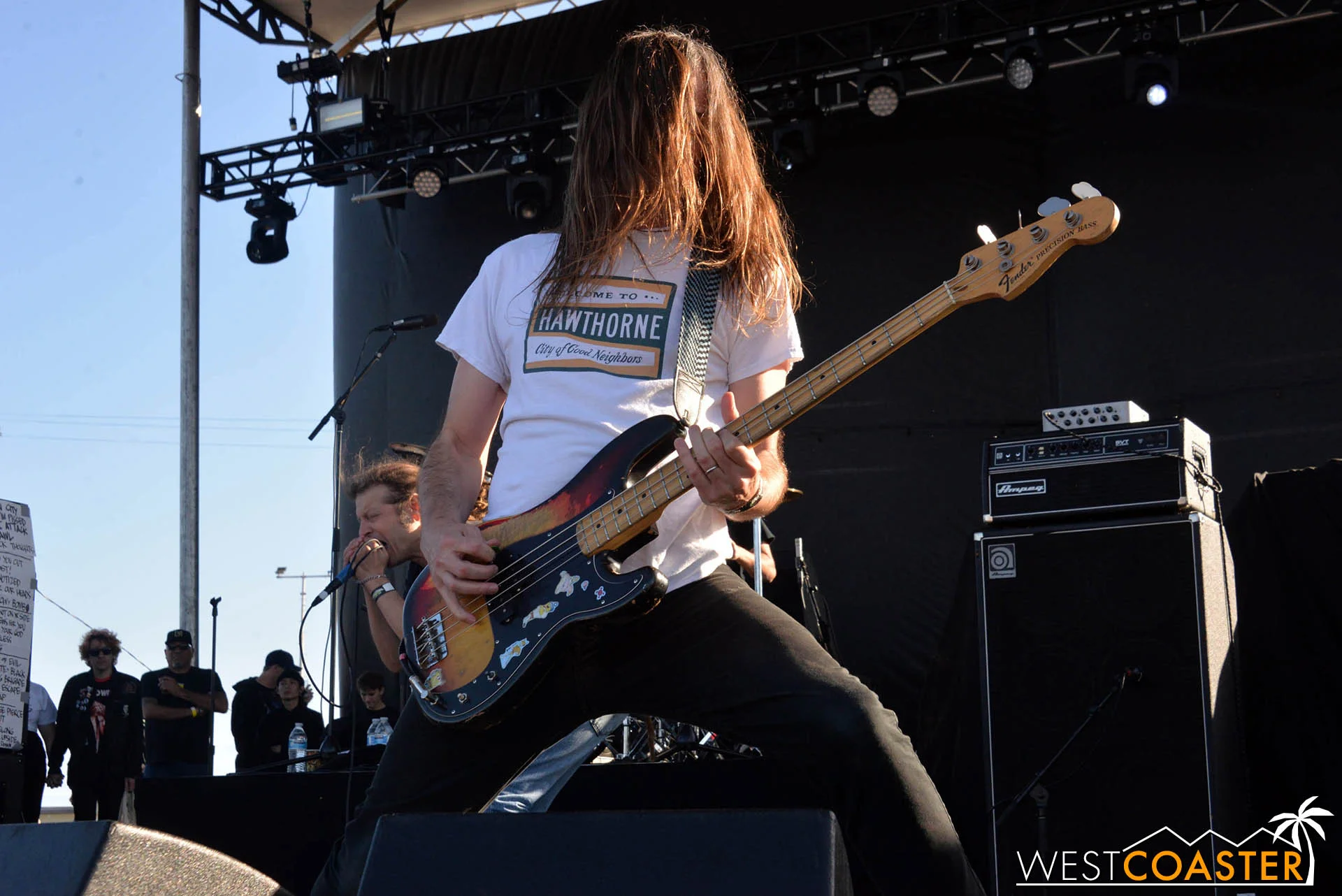 Off! performing at GnarlyTown Festival.