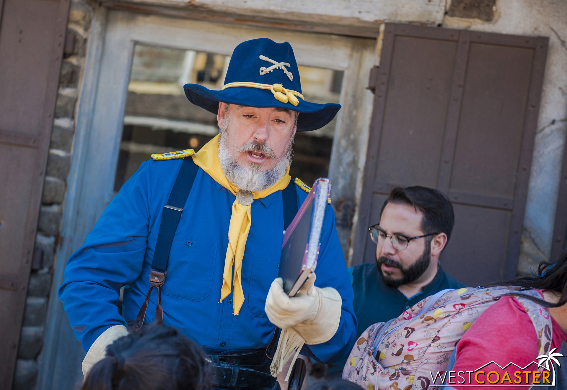  Most of the town’s wealth is located in the bank, so that’s an easy task.  The Citizens readily agree to surrender their monies, and even the bank ledger (though Cookie is none to happy about it. 