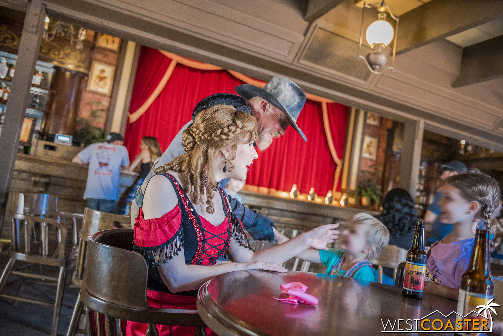 Violet Lee spends much of her time at the Calico Saloon these days. 