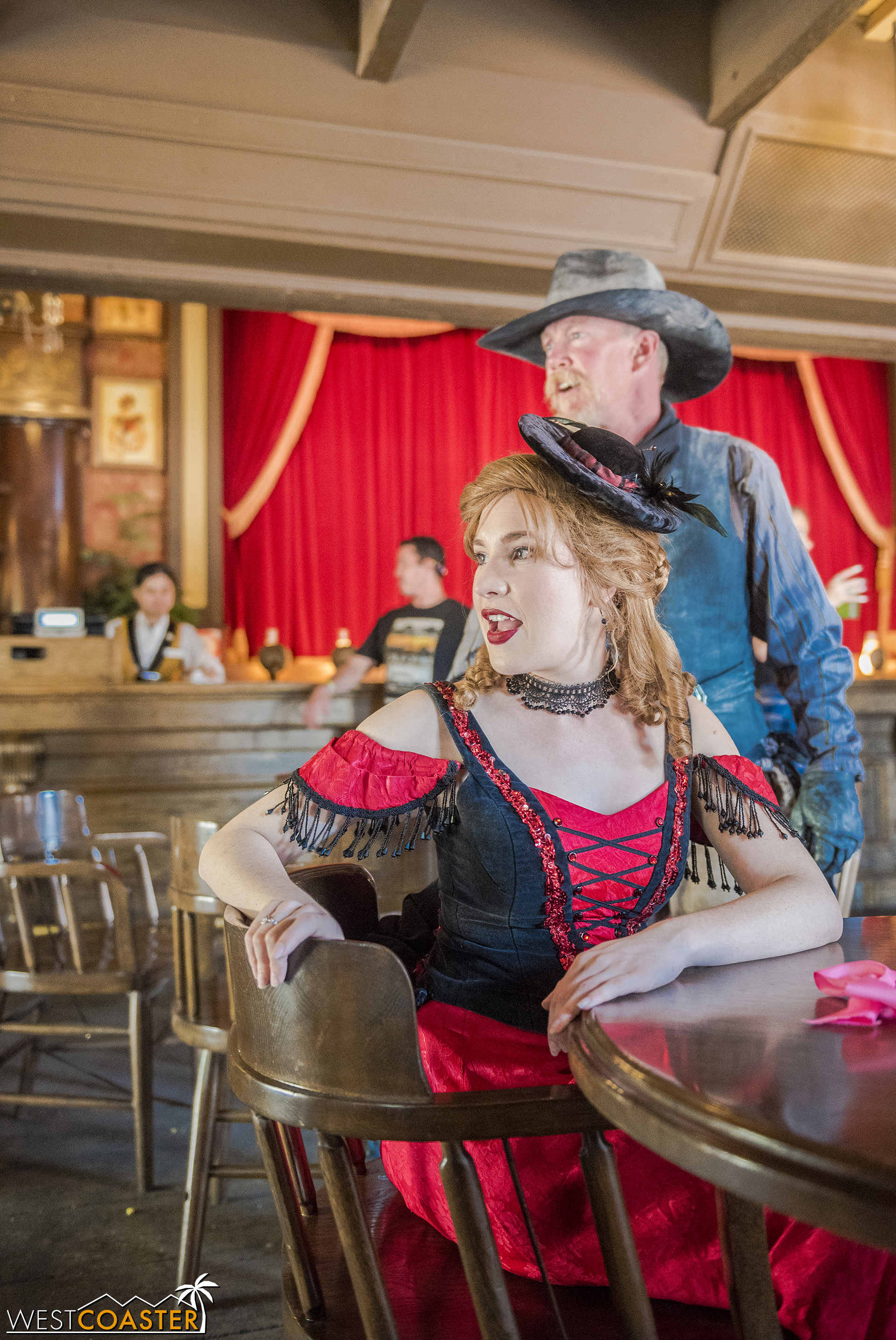  Violet Lee is back too, but rather than help at Goldie’s Place like she was last year, Violet has taken over the Calico Saloon (and in fact, the Saloon show has migrated to the Bird Cage Theatre this summer).  