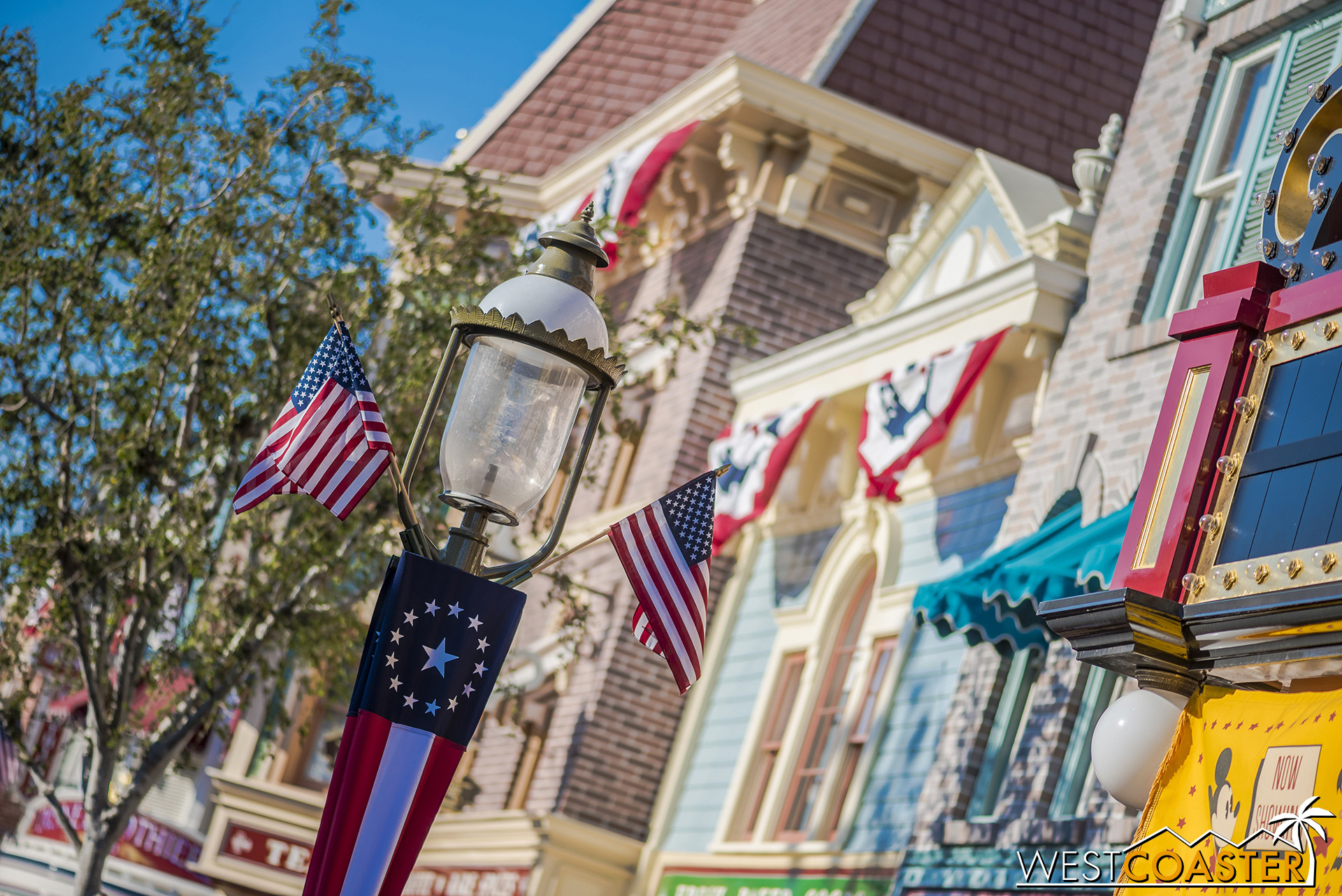  Main Street has its stars and stripes too. 