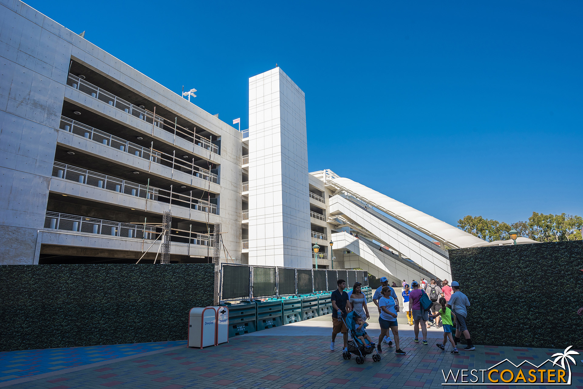  In a bit of unexpected development, they’re building a new elevator tower at Mickey and Friends! 