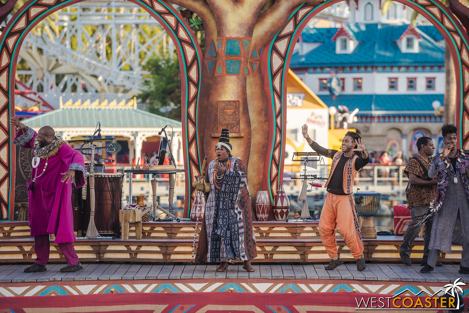 This is a retelling of Lion King , in stage form.