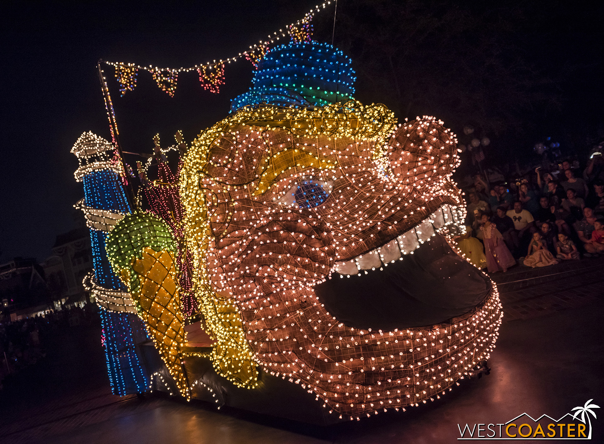  Sorry, I meant the Pleasure Island float. 