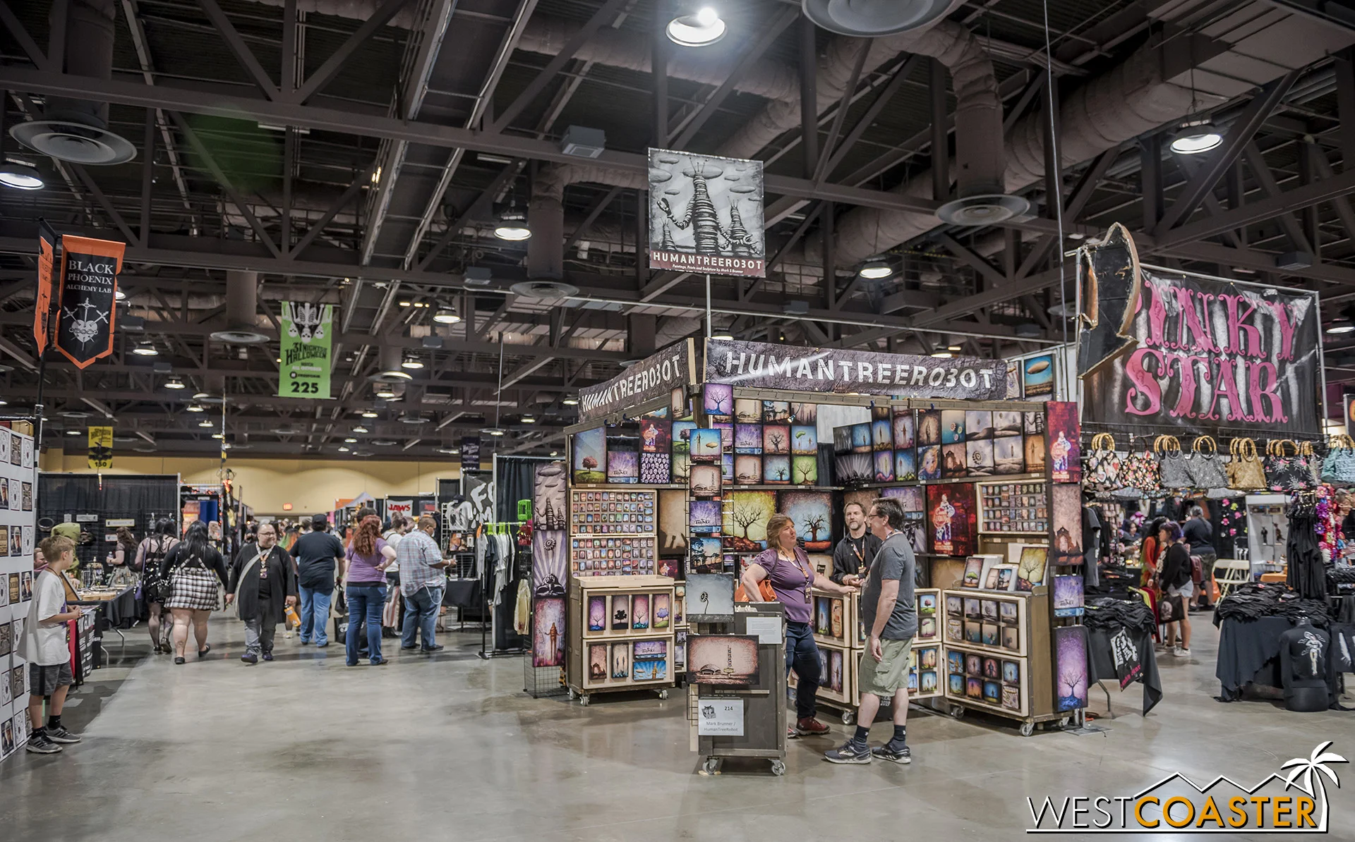 This year’s exhibition floor, with more vendors than ever!