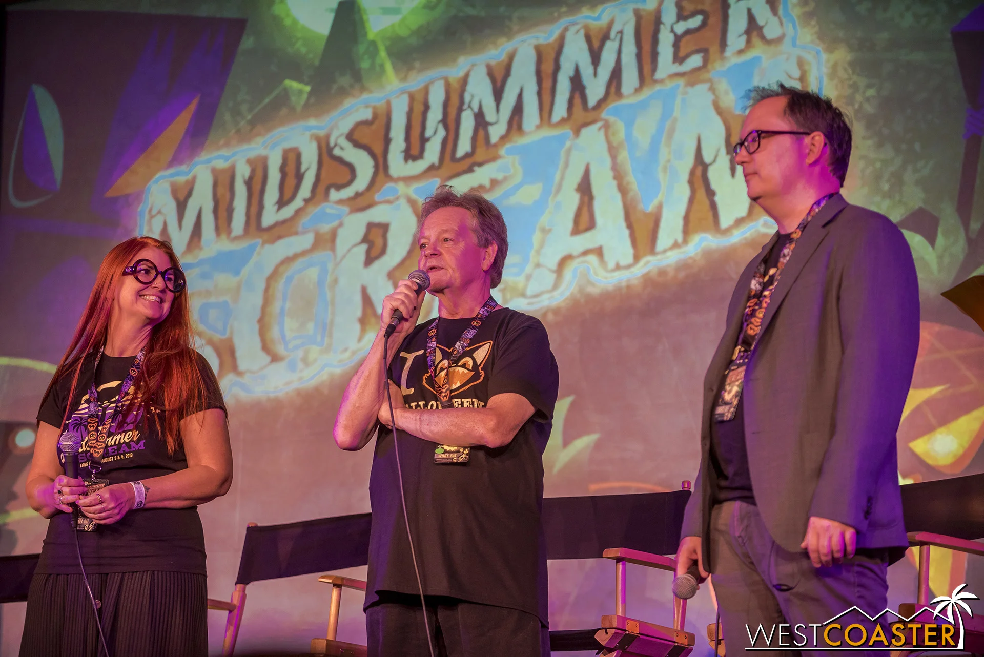 The Midsummer Scream executive team came out Saturday noon to deliver their thanks to all the fans.