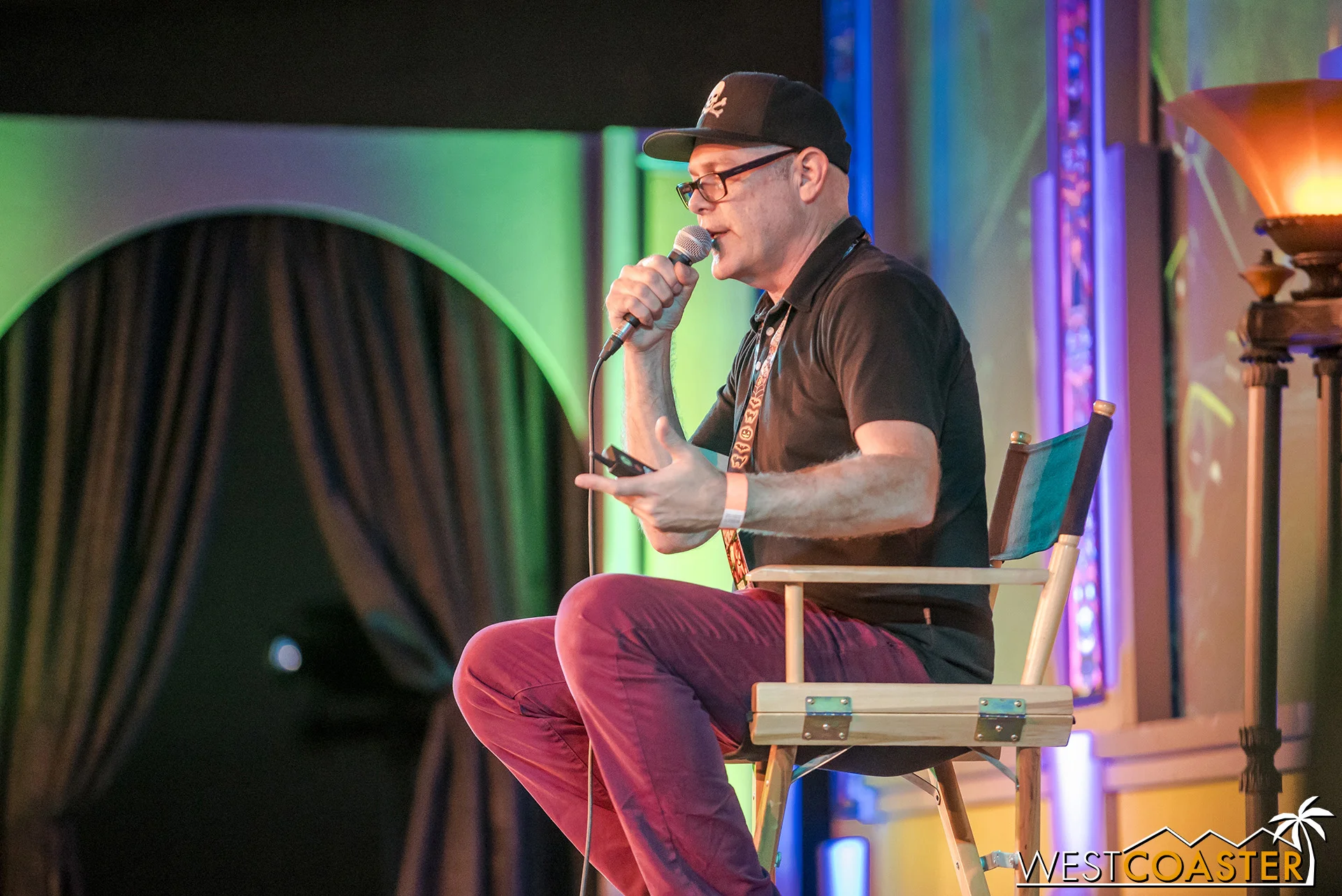 Murdy had plenty to say about working with Greg NIcotero and bringing Creepshow to life.