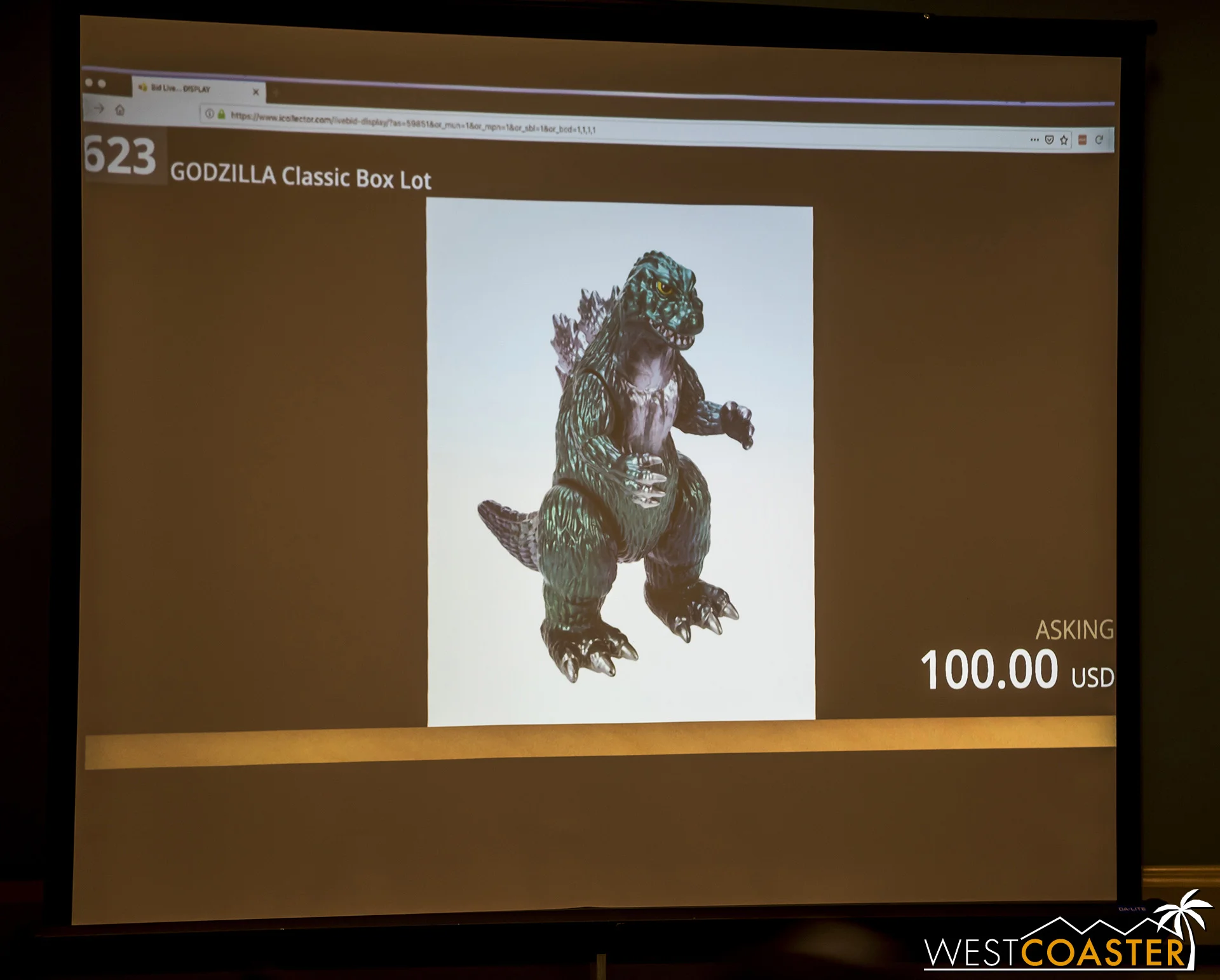 For example, this Godzilla figure.