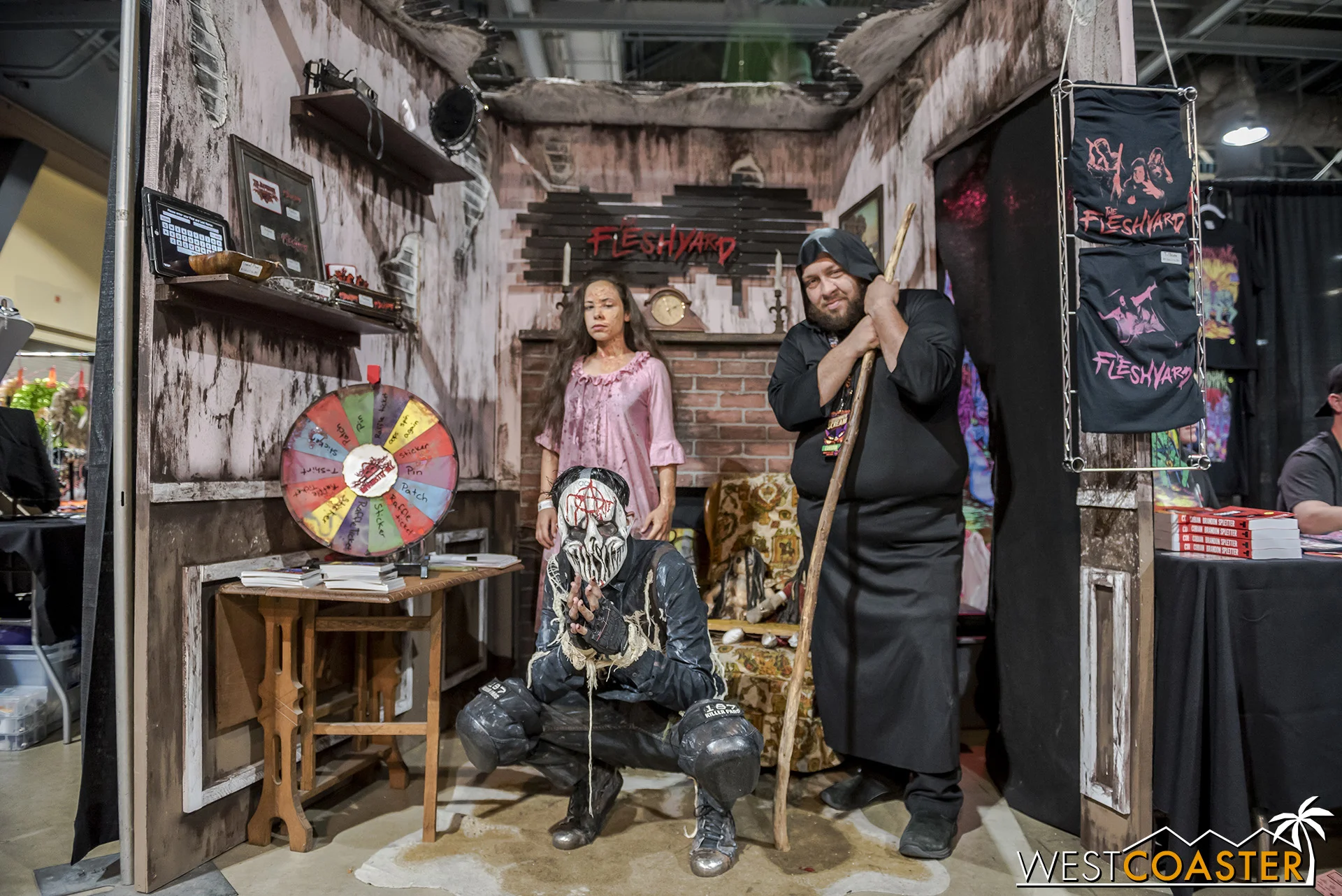 The folks from The Fleshyard were also on hand, and they will be telling the final chapter of their story this fall in their old Yorba Linda pumpkin patch location on Imperial Highway and La Palma Ave.!