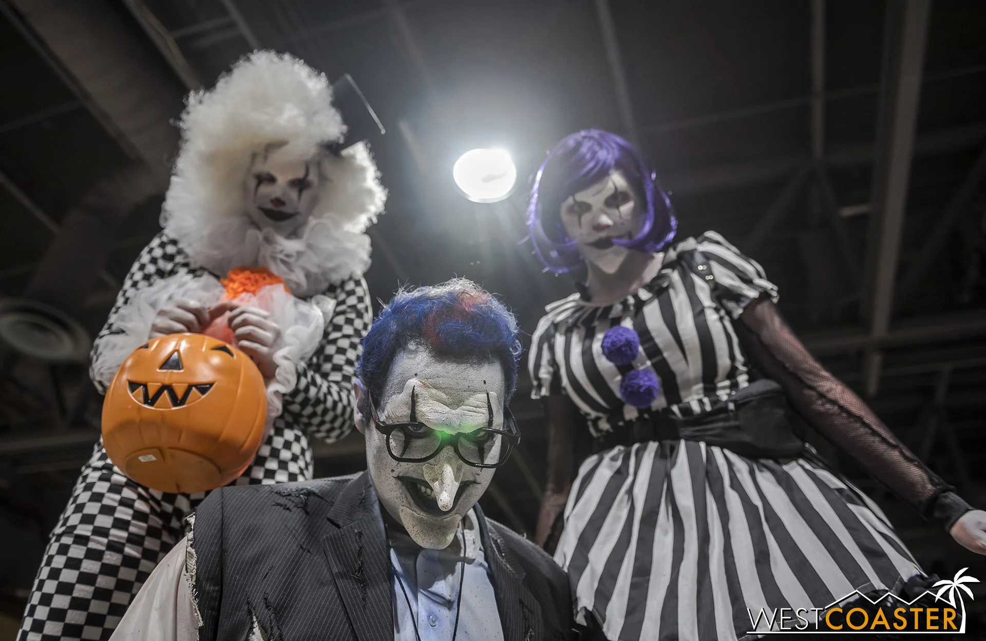 Just clowns on independent missions totally not related to the park at all.