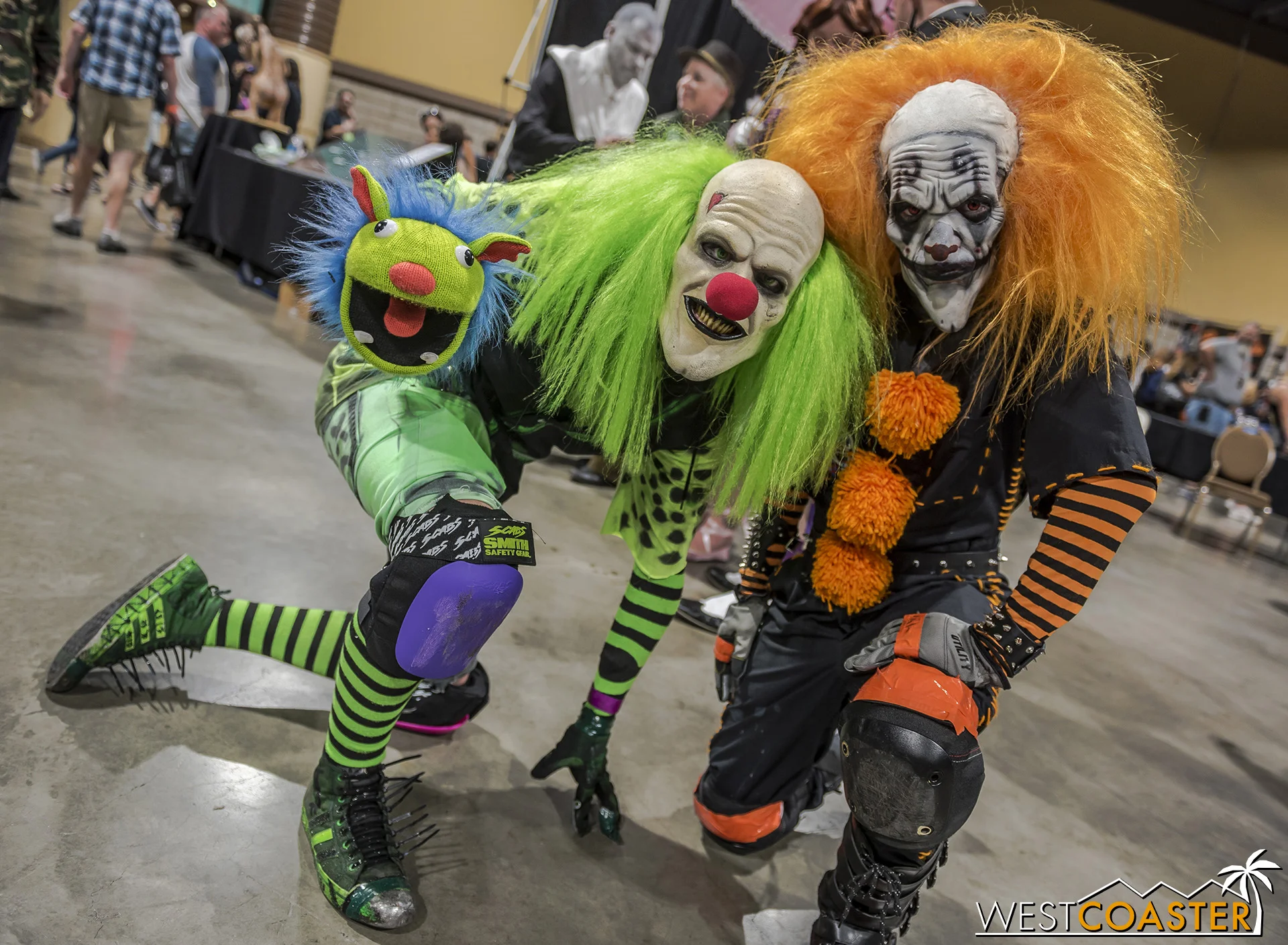 These are most definitely not officially Fright Fest clowns.