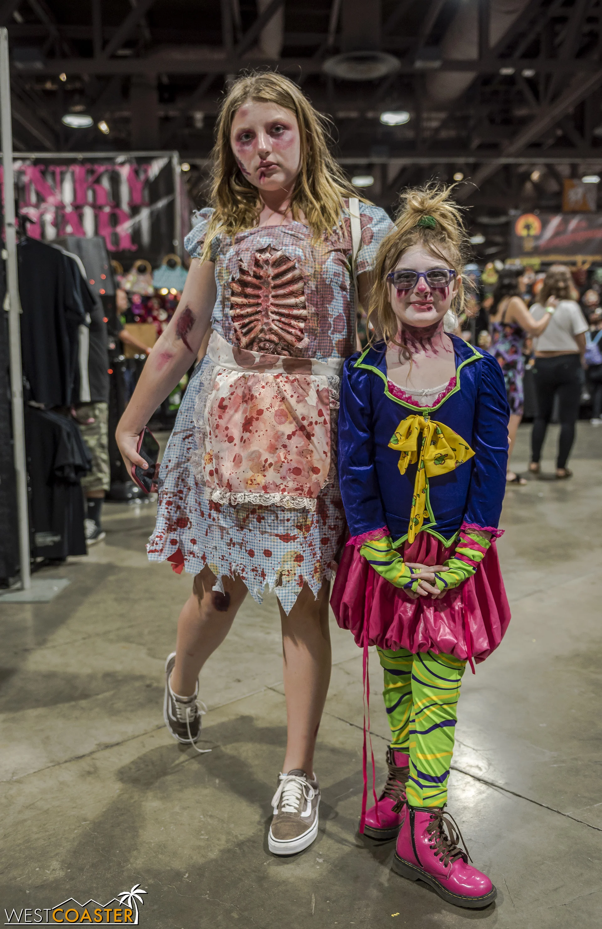There was a surprising number of kids in costume at Midsummer Scream too.