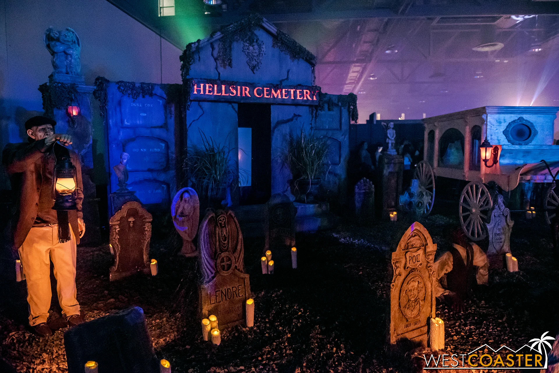 The gritty and striking Hellsir Cemetery rises up this fall.