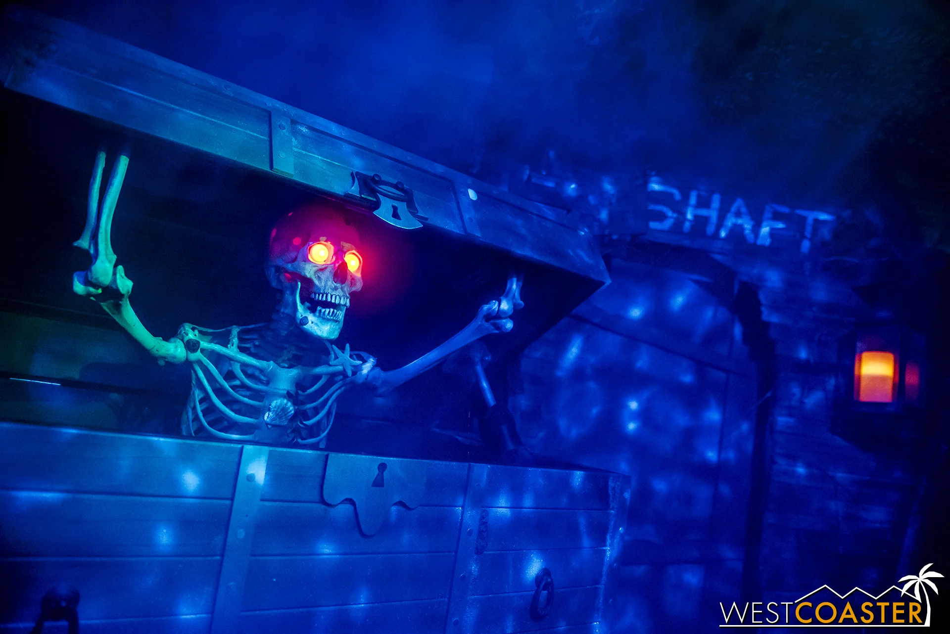 If ye go seeking treasure, beware the skeletal spirits who guard it!