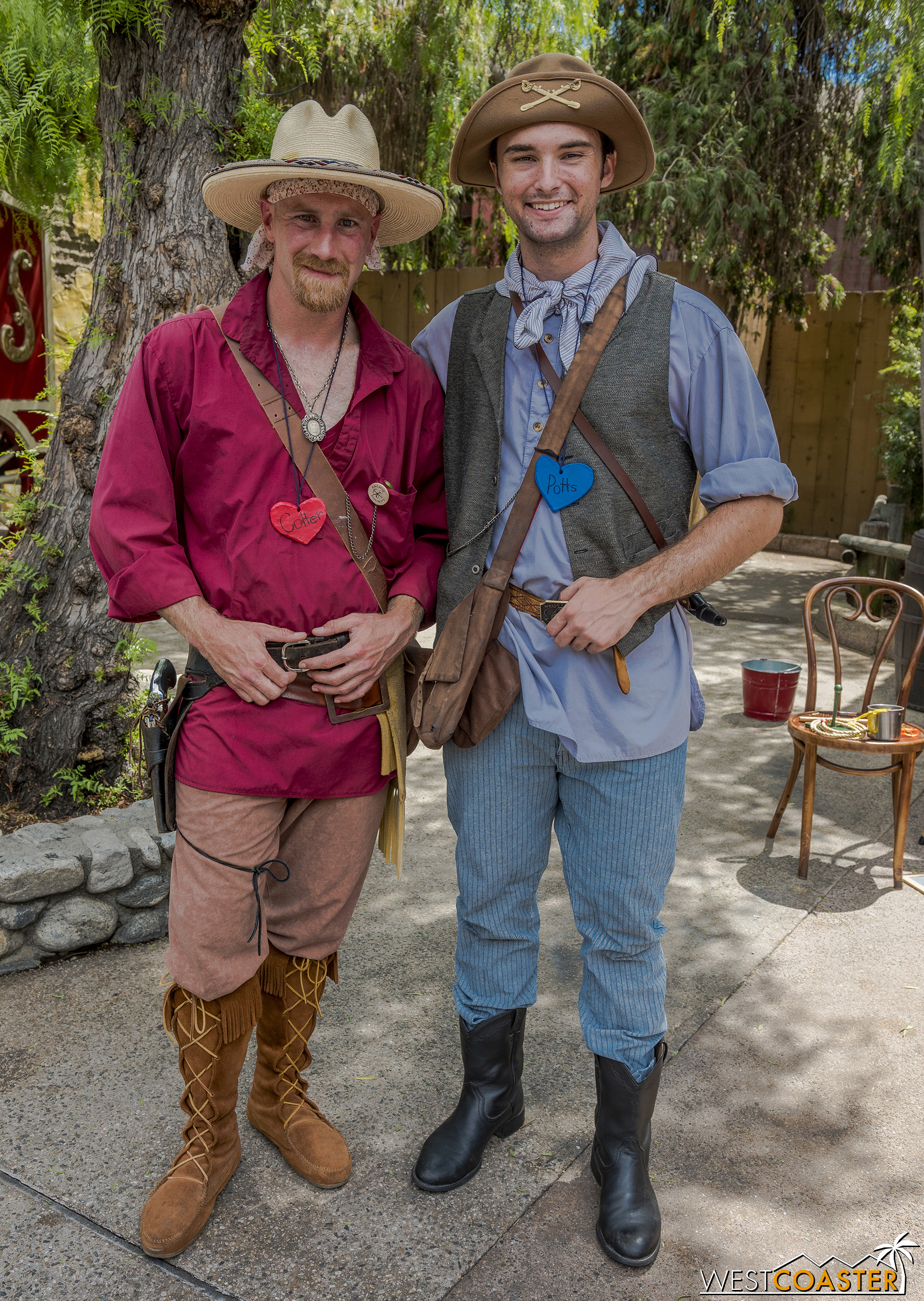  John Colter and John Potts are the explorers and adventurers who have been seeking fantastical beasts all summer.   
