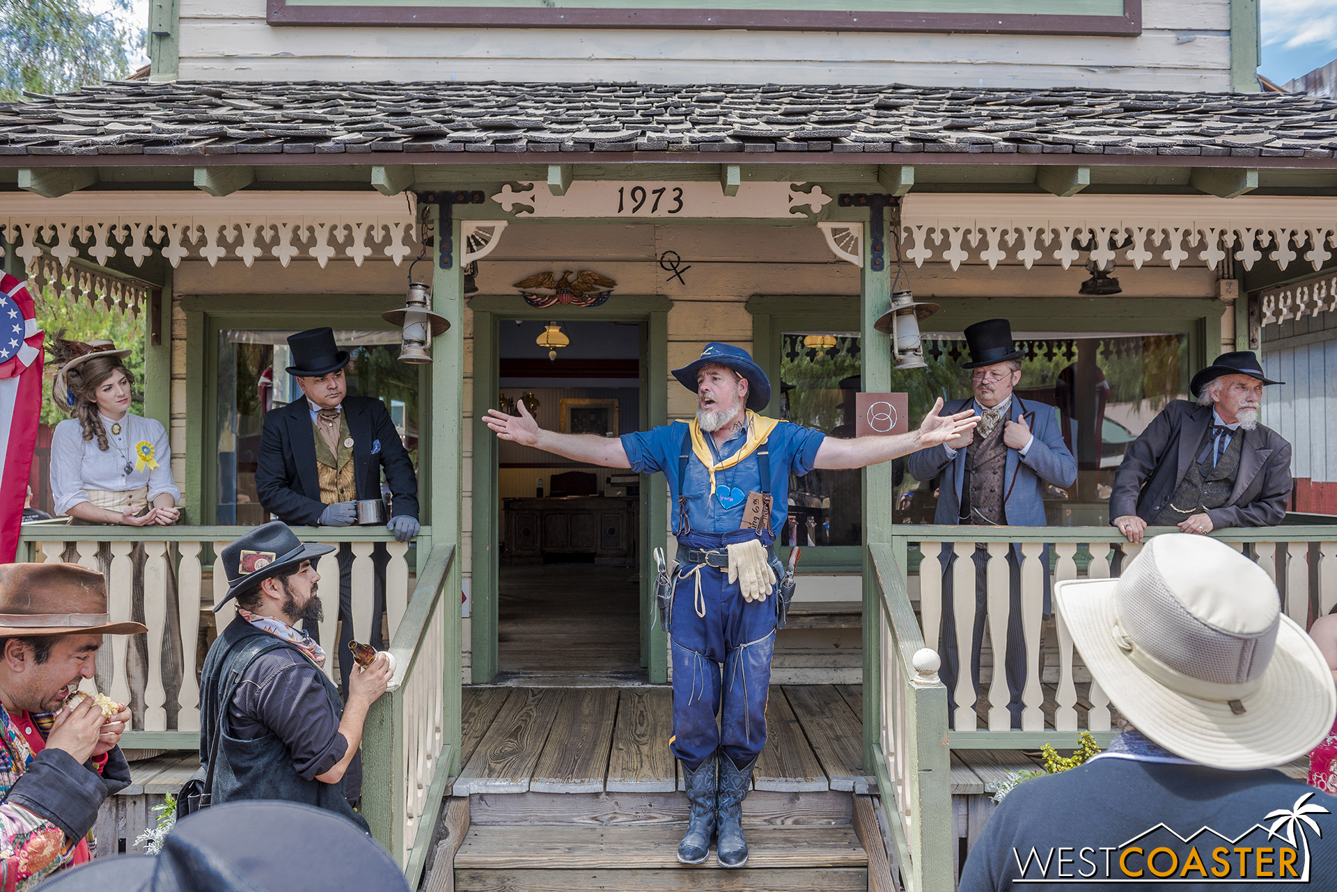  Colonel Franklin Hudson announces the news of the U.S. Cavalry’s search for the site of a new fort, and Calico’s on the shortlist! 