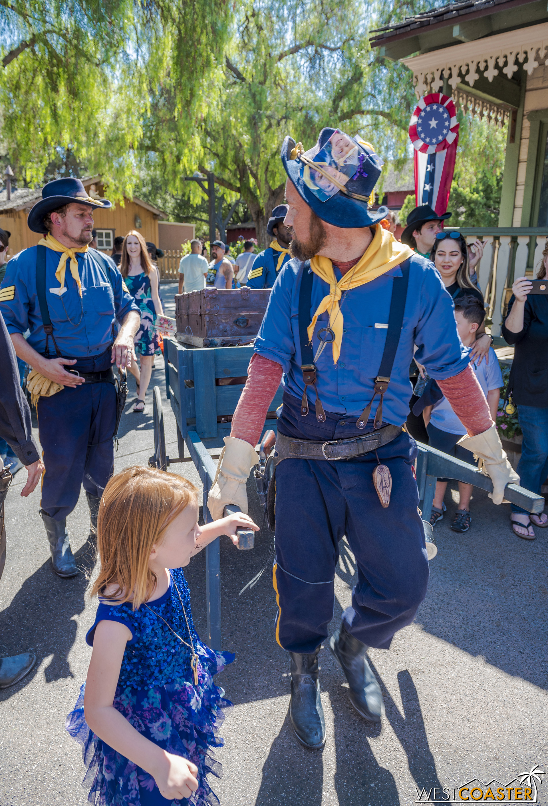  Instead, the government men have the better idea of bringing a chest to fill with all of Calico’s valuables, which will then be guarded by cavalry members around the clock. 