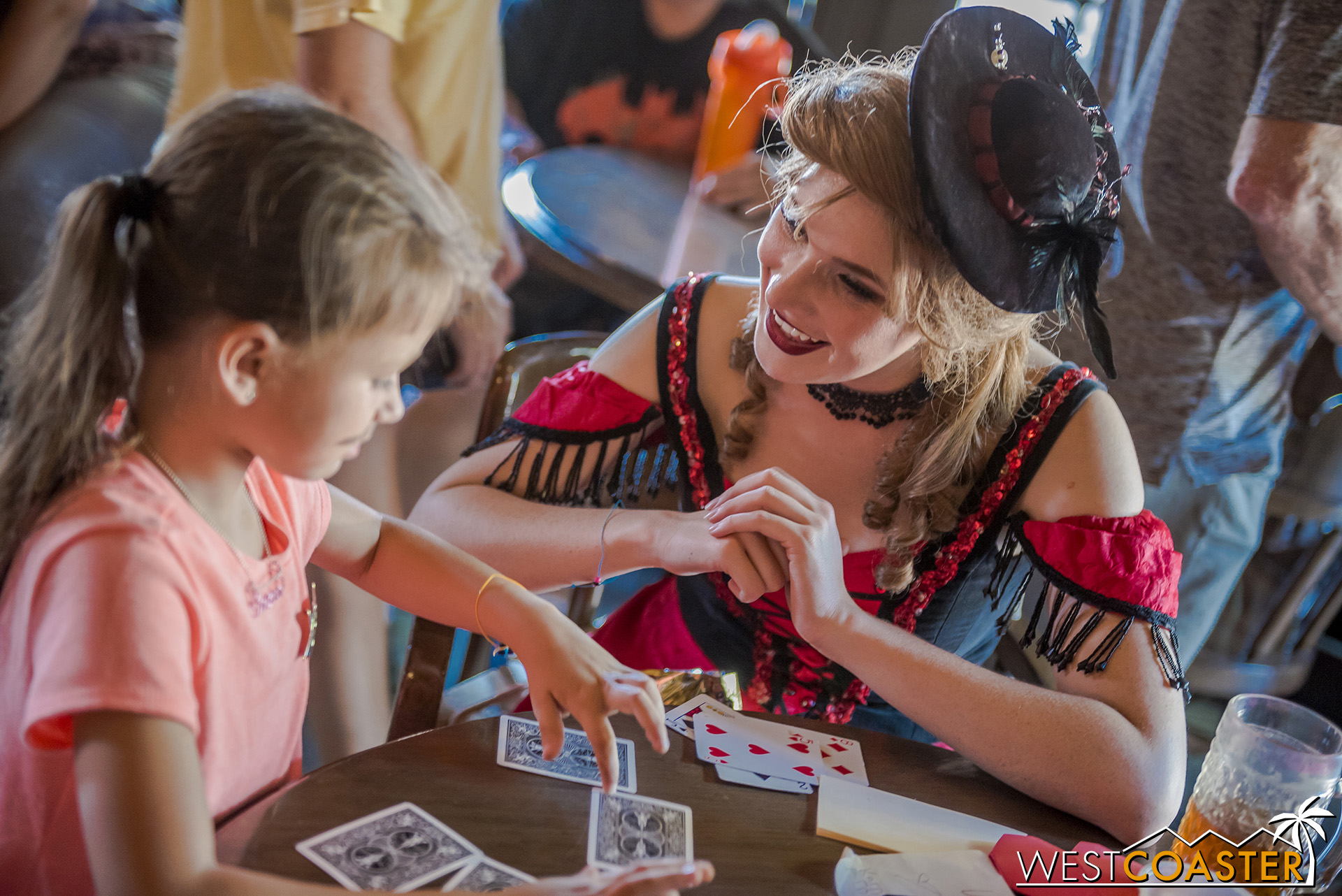  Card play happens at the Calico Saloon with Violet Lee as well. 