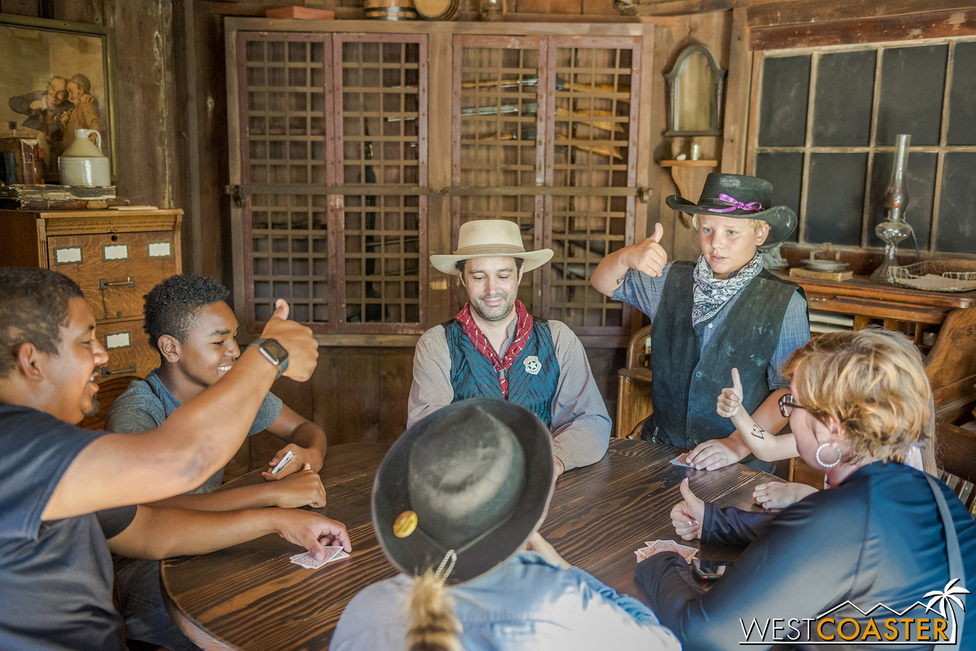  Card playing was quite popular on this day! 