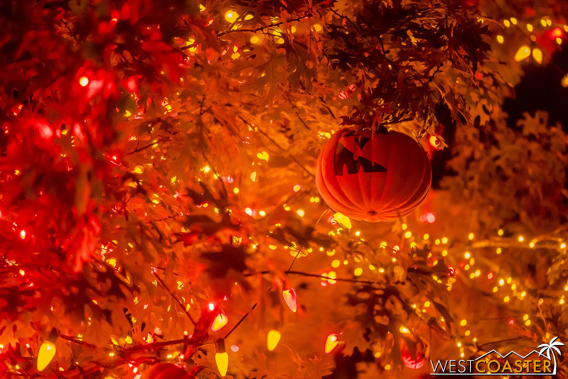  If there can be a Christmas tree, though, why not a Halloween tree? 