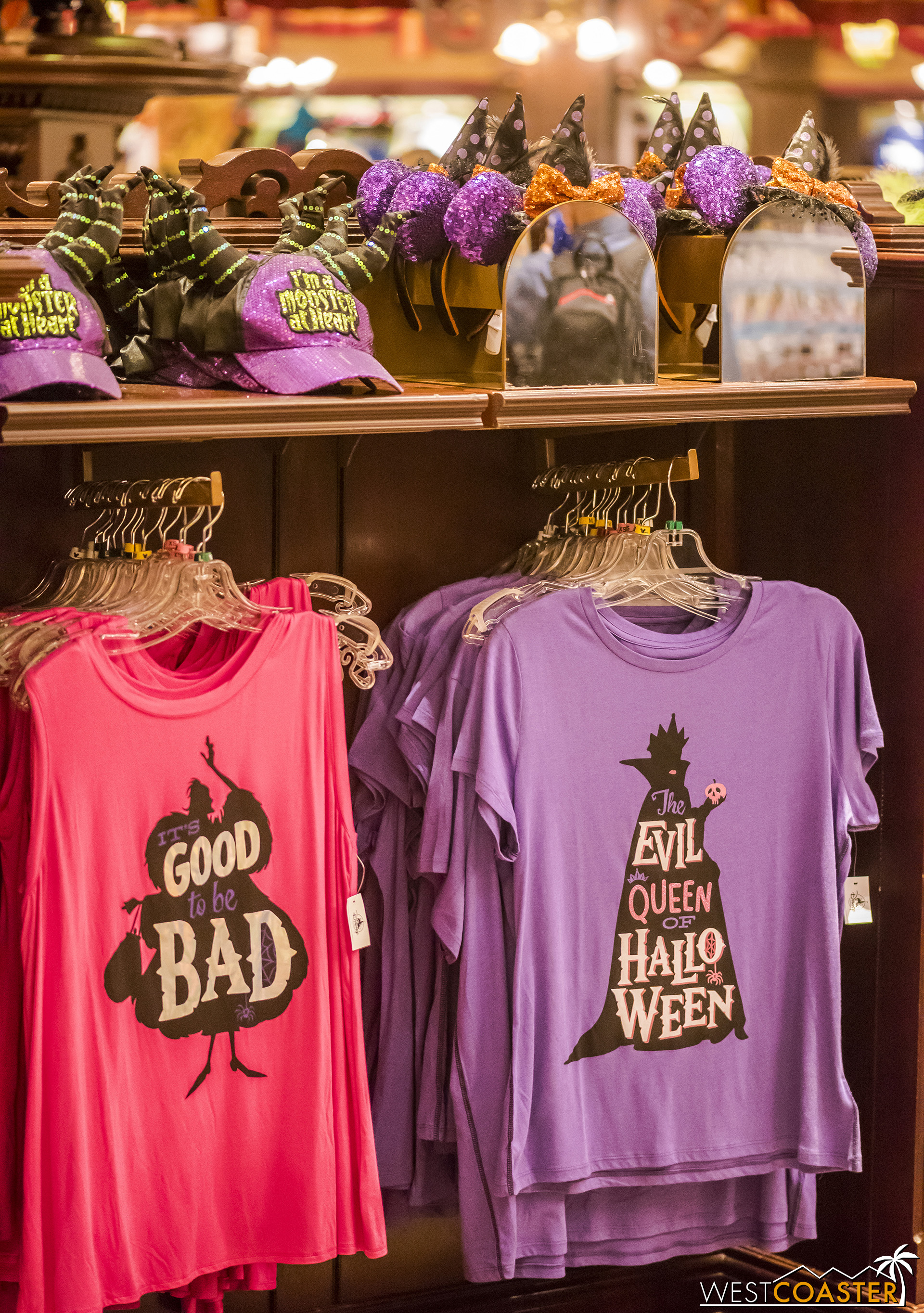  There is a ton of Halloween merchandise at Disneyland, including stuff apparently marketed toward millennials culture? 