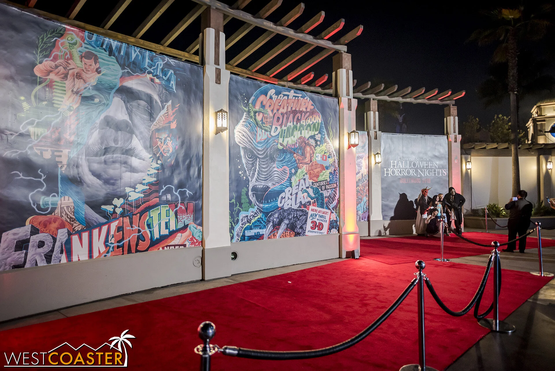 Some cool photo ops in this area of Universal Plaza, at the heart of the park.