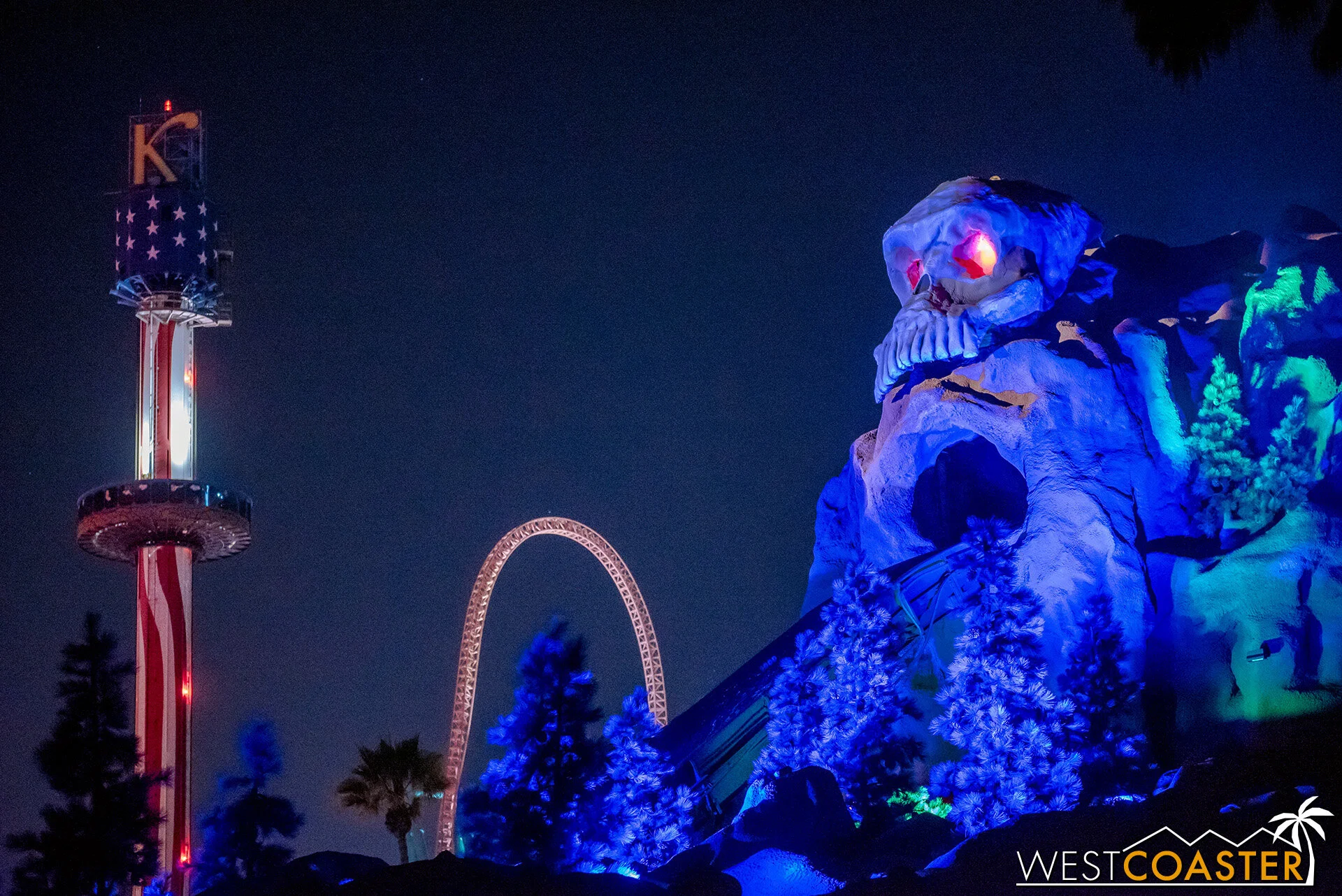 The Log Ride is back in its spooky form.