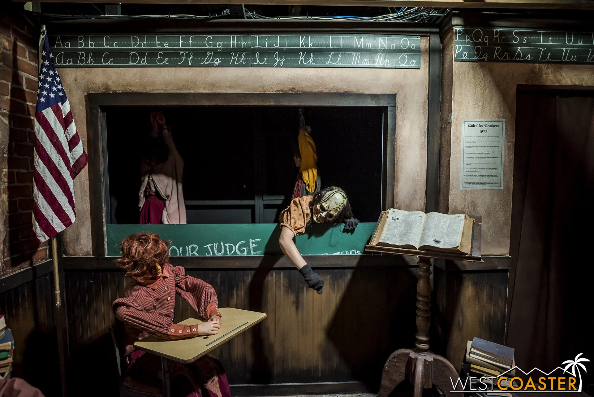 Origins: The Curse of Calico, recreates various parts of actual Ghost Town under a more haunted guise.