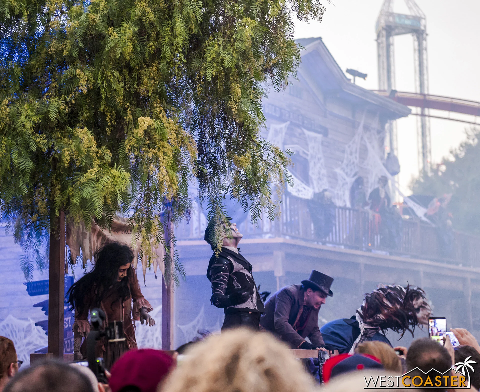 The opening moment sets the tone for the storyline arching over Ghost Town, as the citizens of Calico bemoan the curse of the Green Witch.