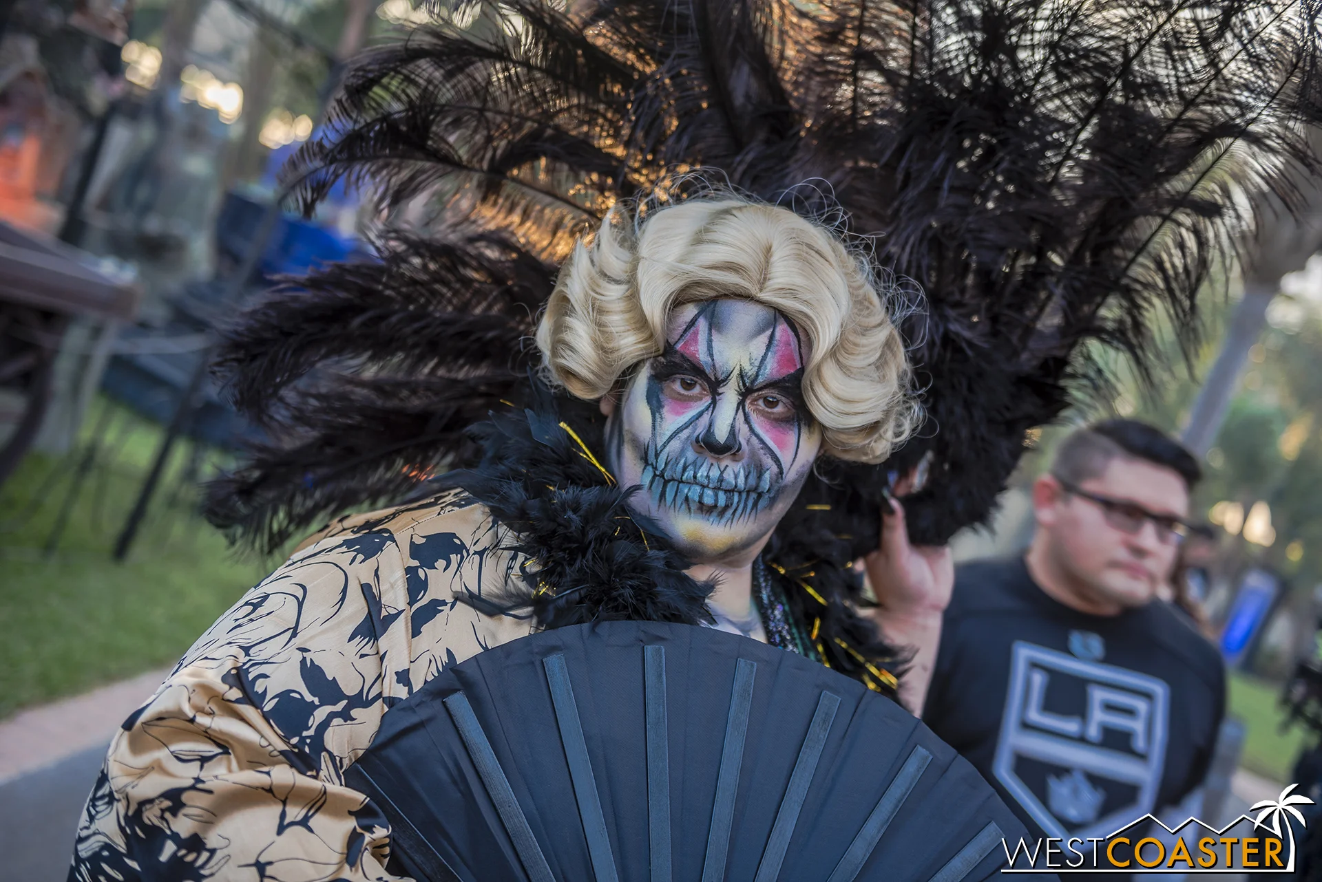A variety of curious characters welcome guests to Dark Harbor.