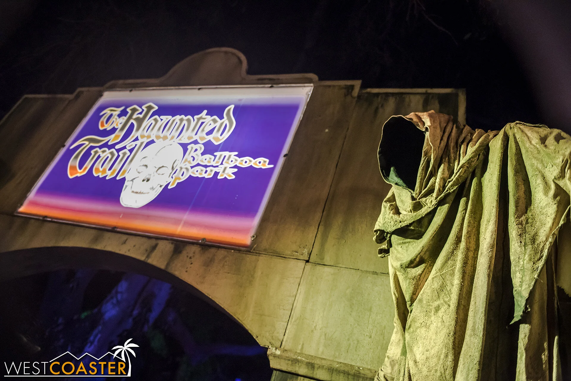 Welcome to the Haunted Trail!