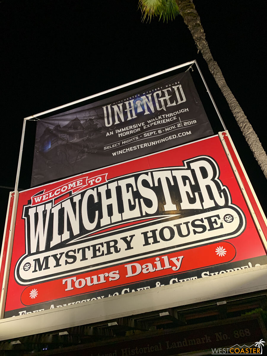  Unhinged runs select nights through Saturday, November 2nd. 